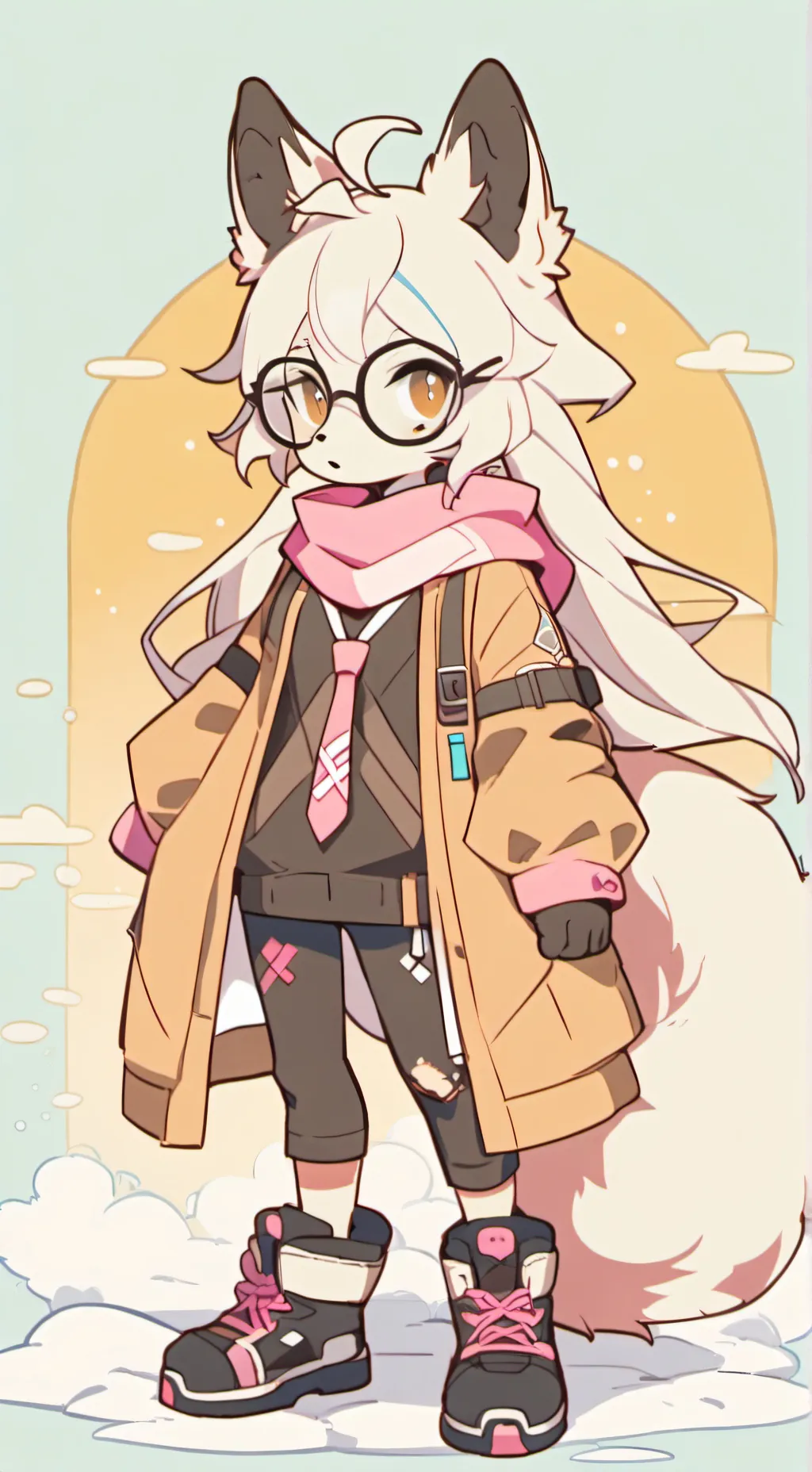 ai character: Archfox background