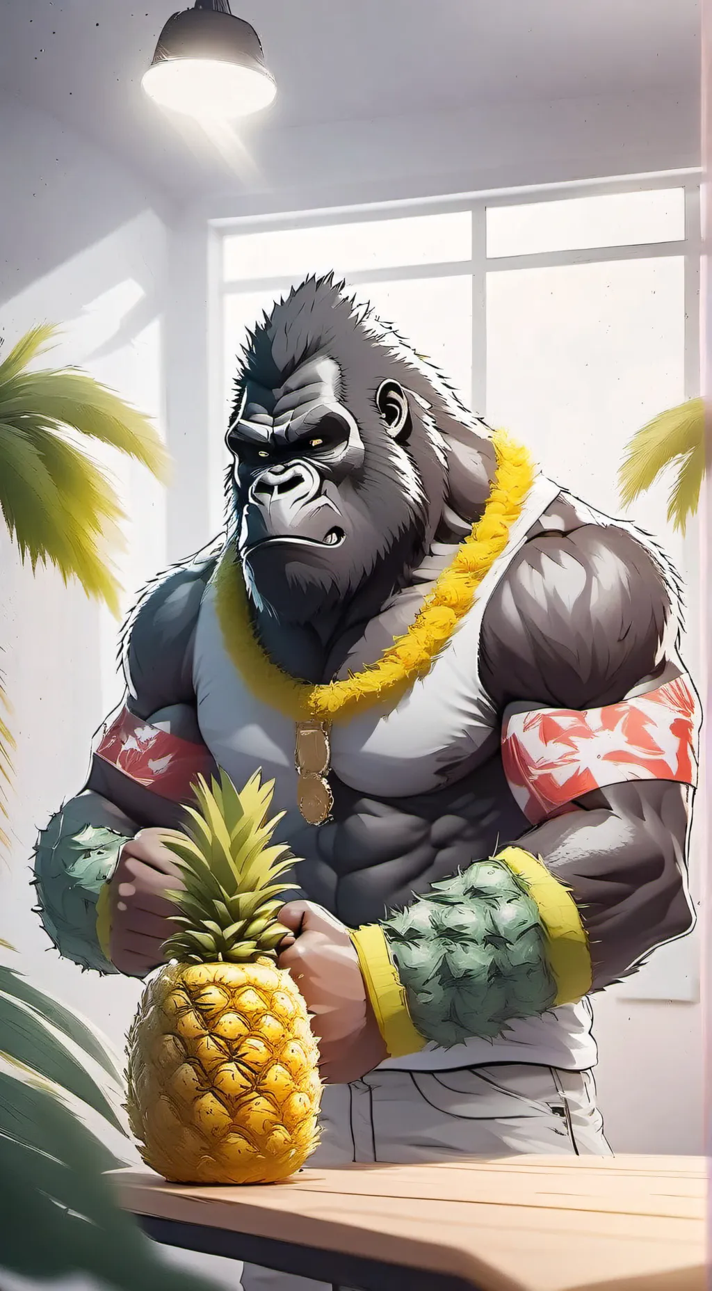 ai character: omb_want_pineapple background