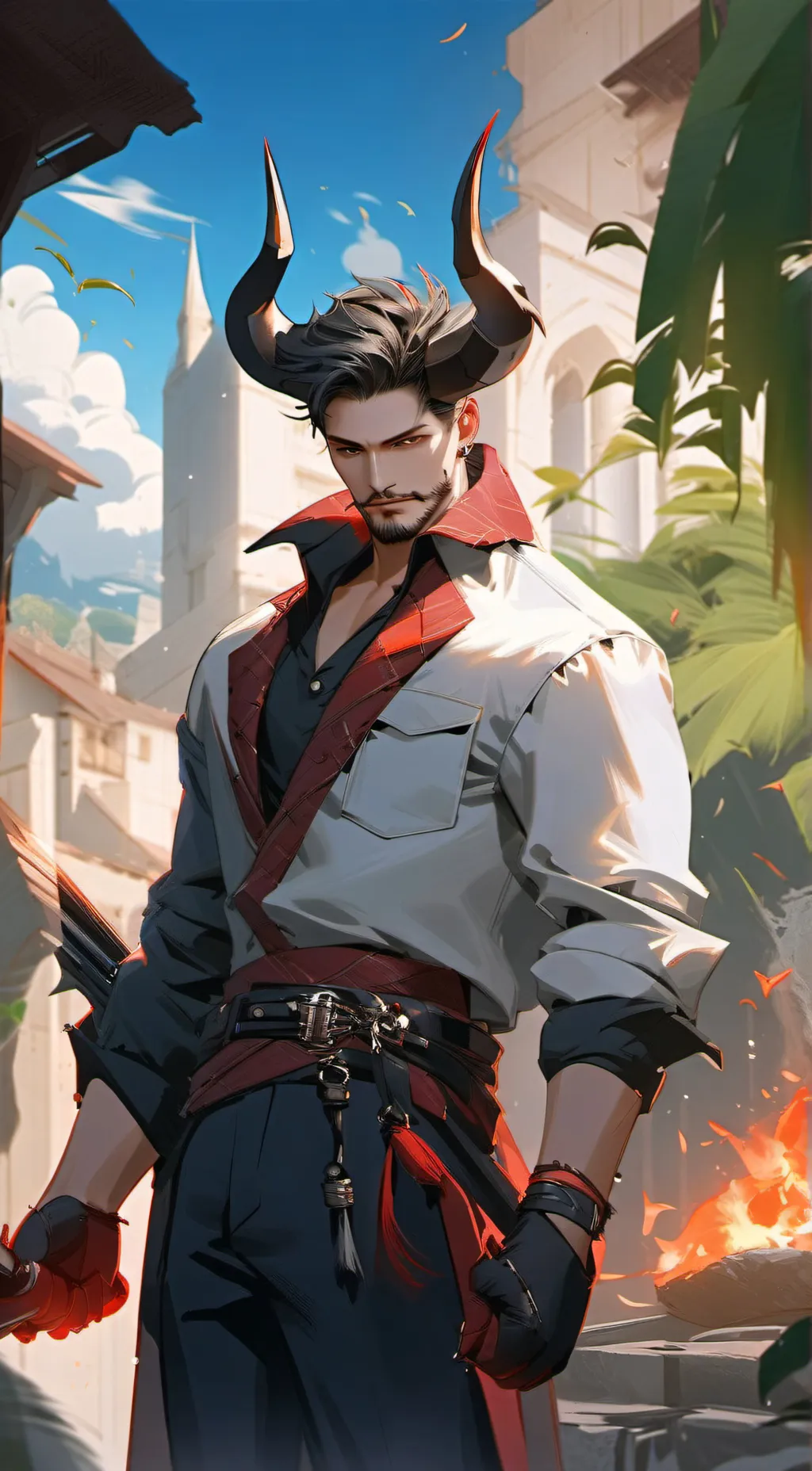 ai character: Mike background