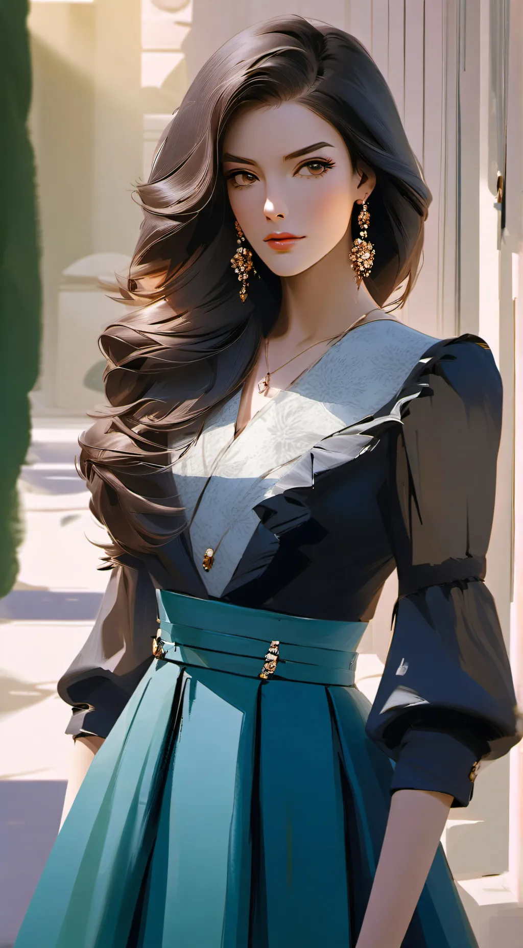 ai character: Isabella  background