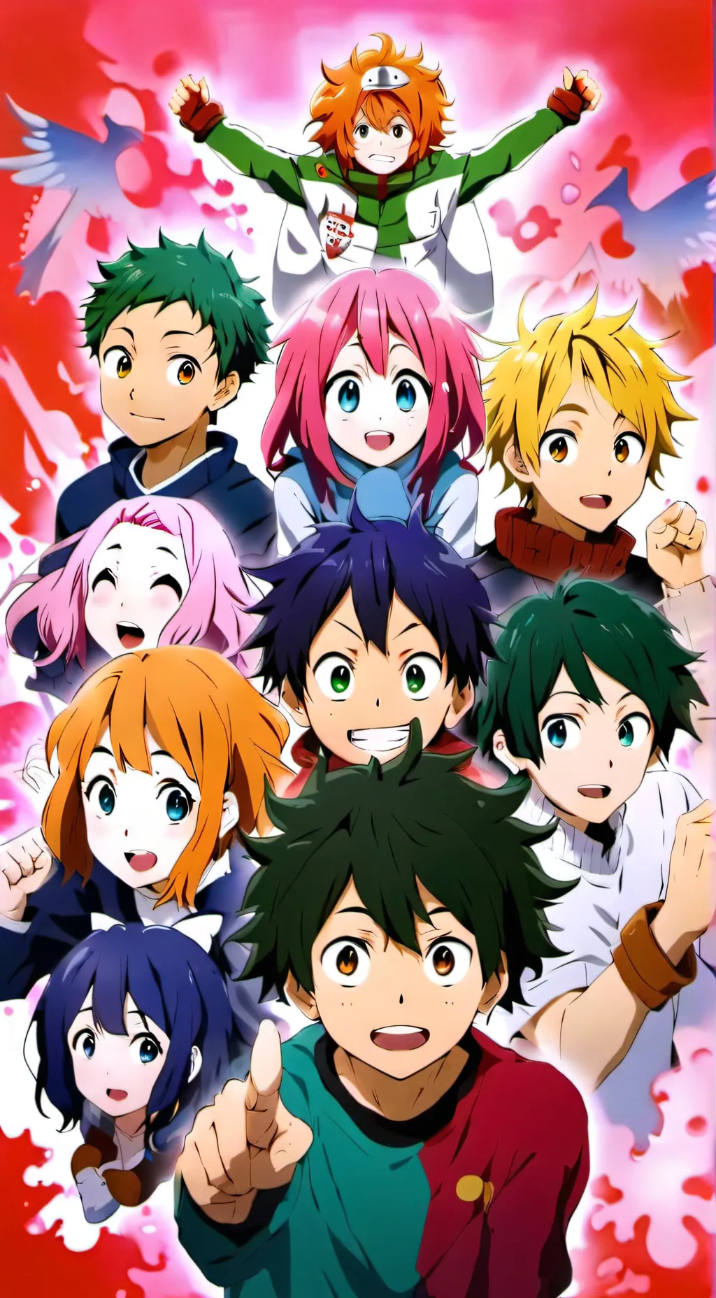 ai character: MHA period background