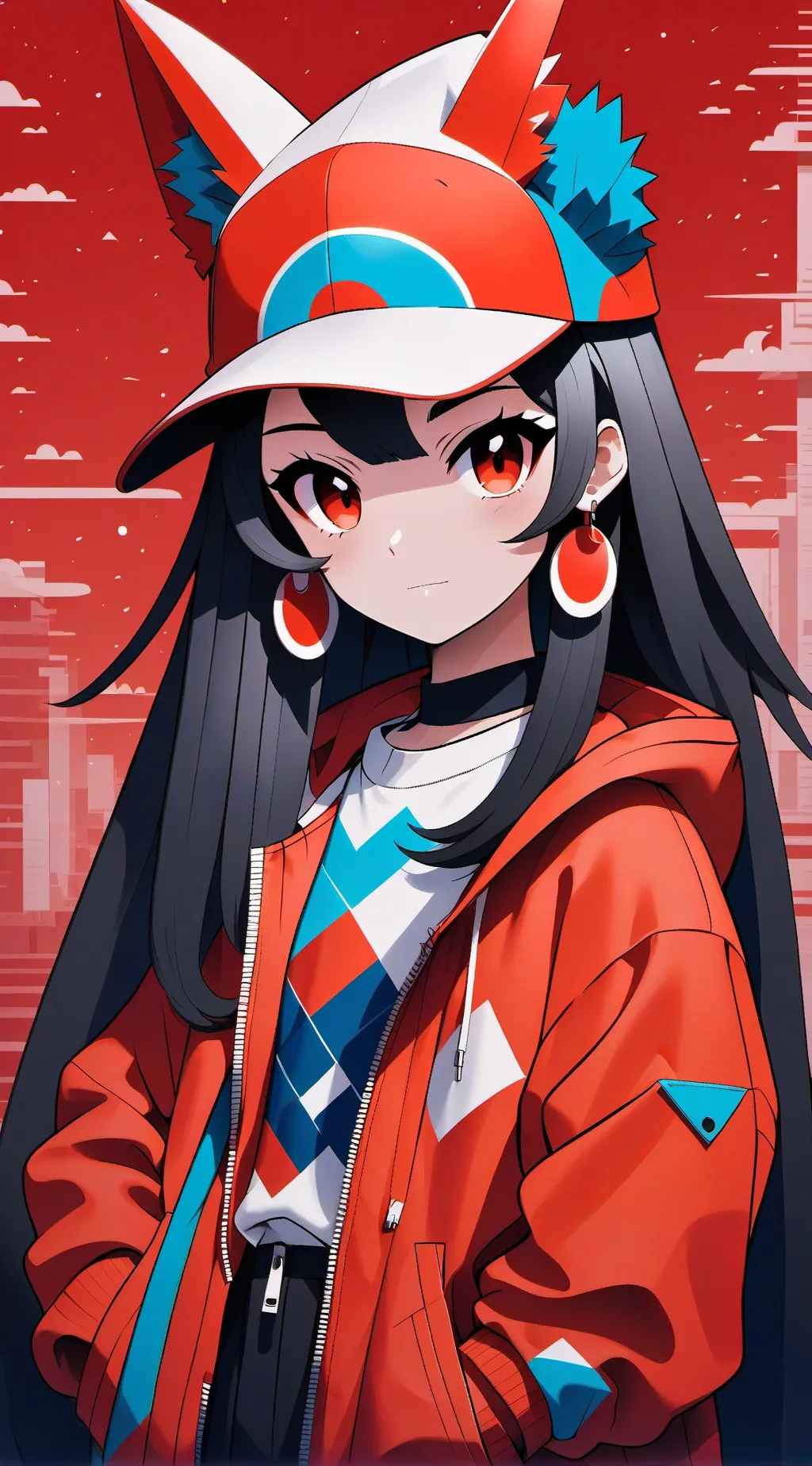 ai character: Tiki background