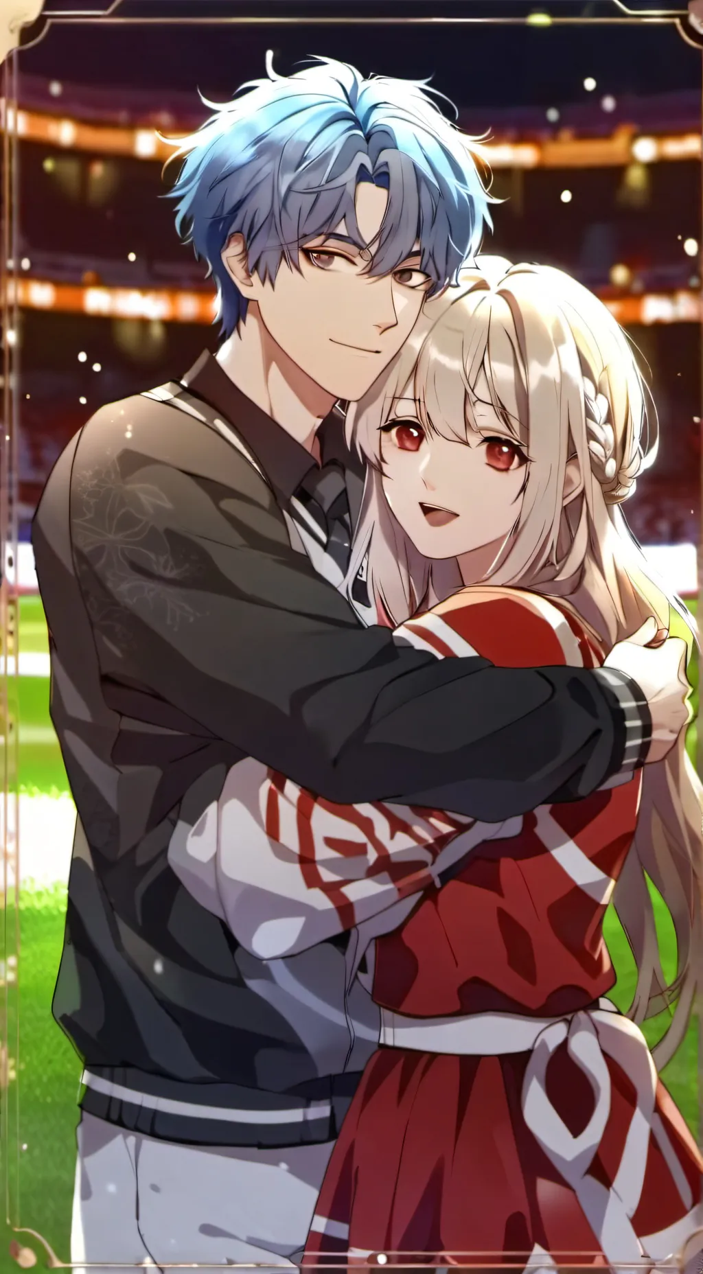ai character: kiss cam background