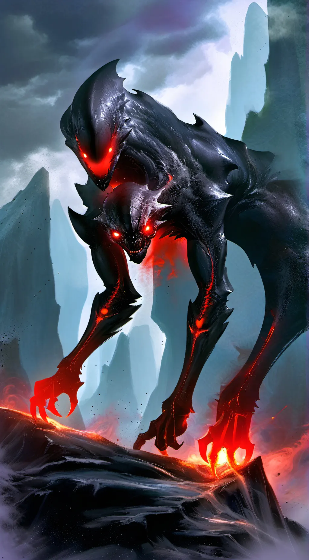 ai character: The Meme God background