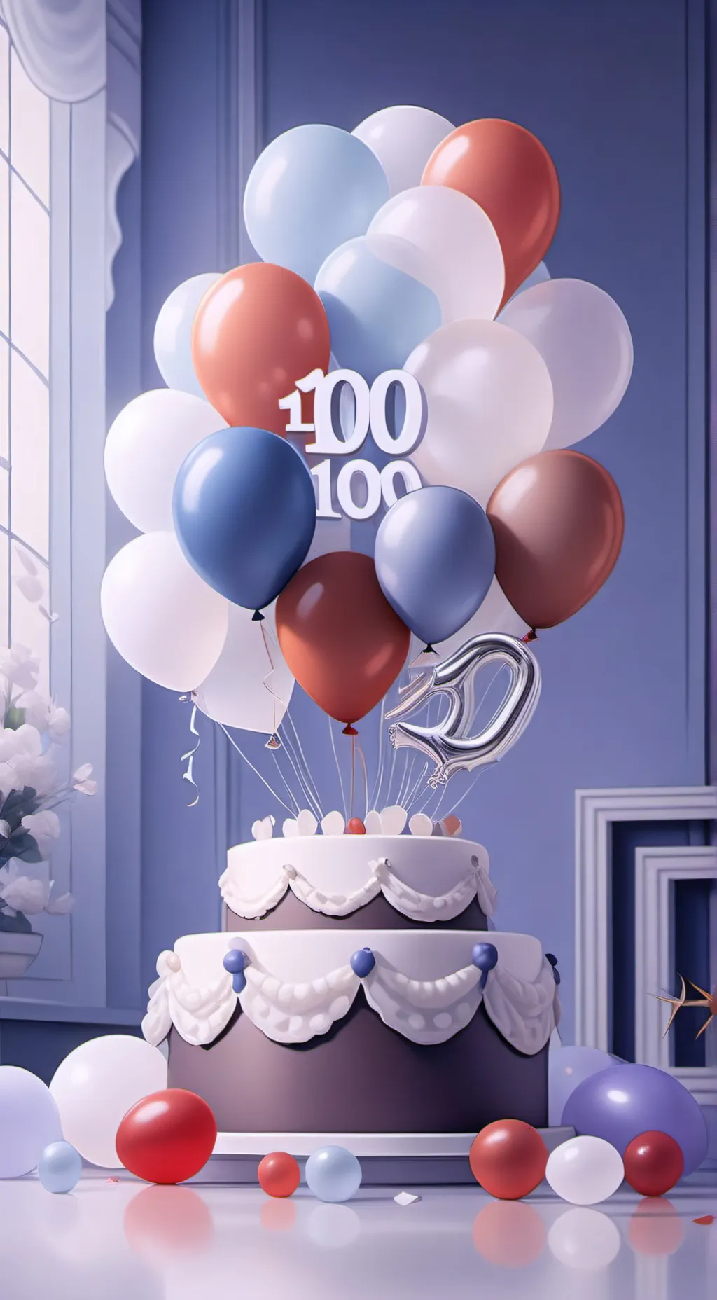 ai character: MHA celebration background