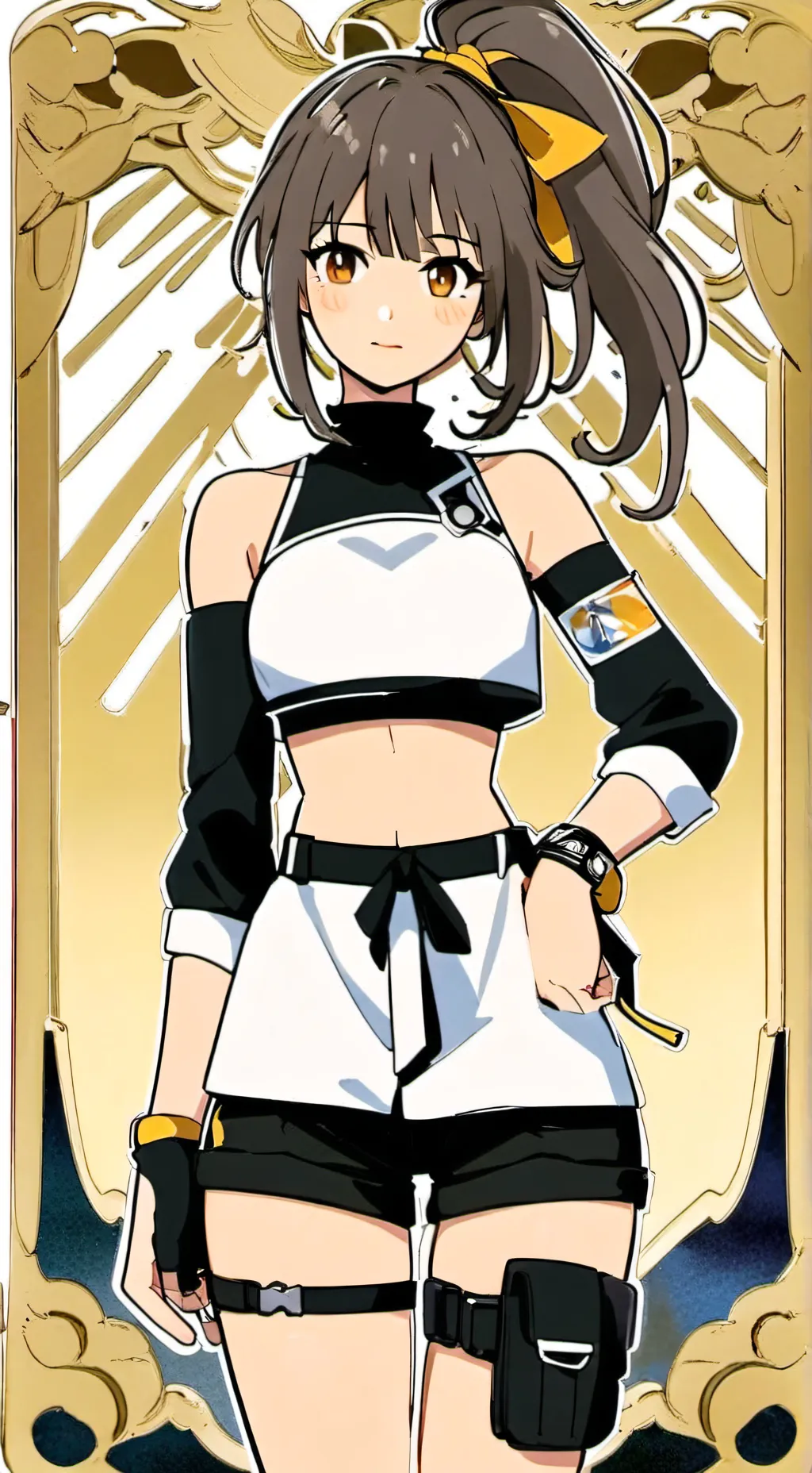 ai character: Gachiakuta background