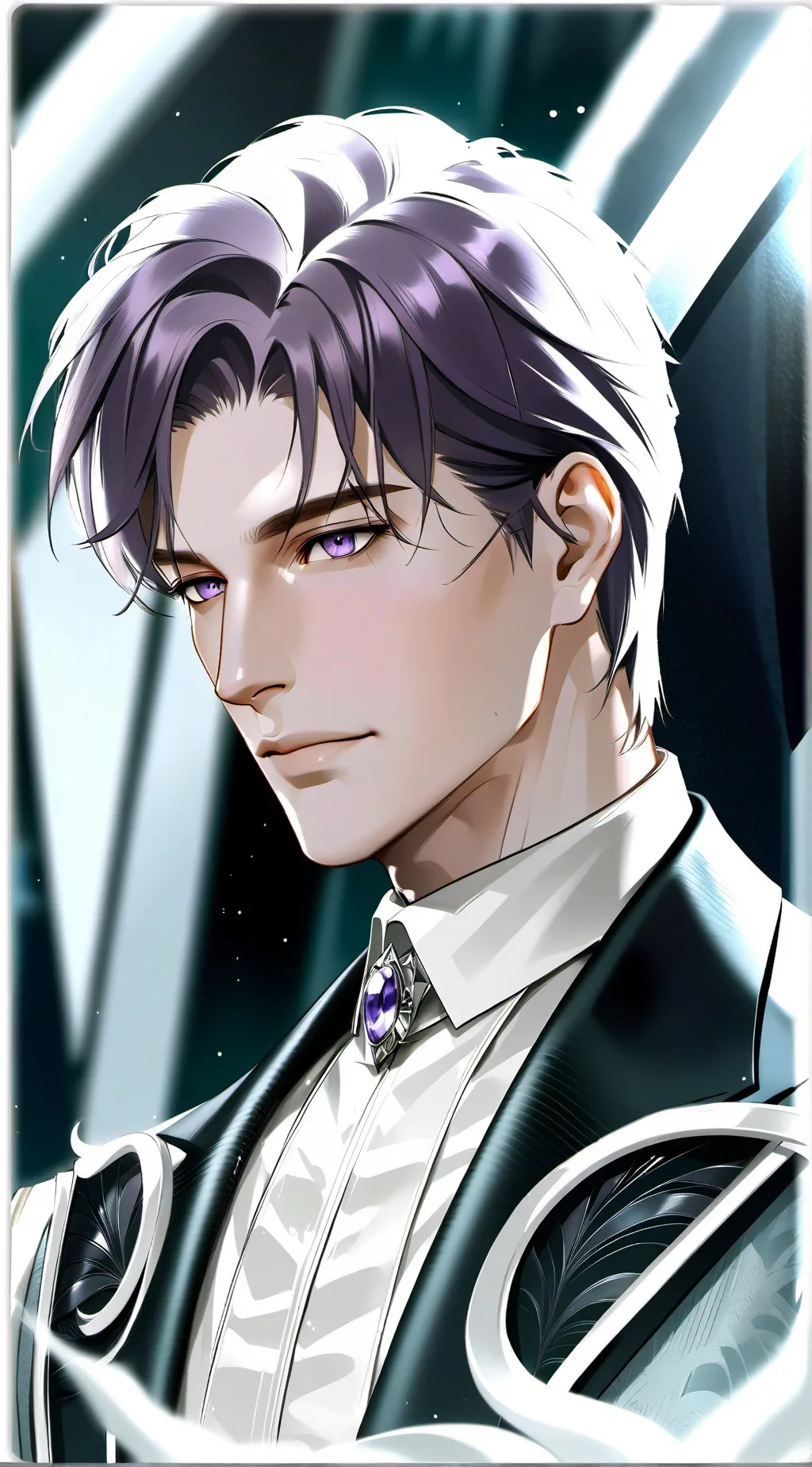 ai character: Azrael  background