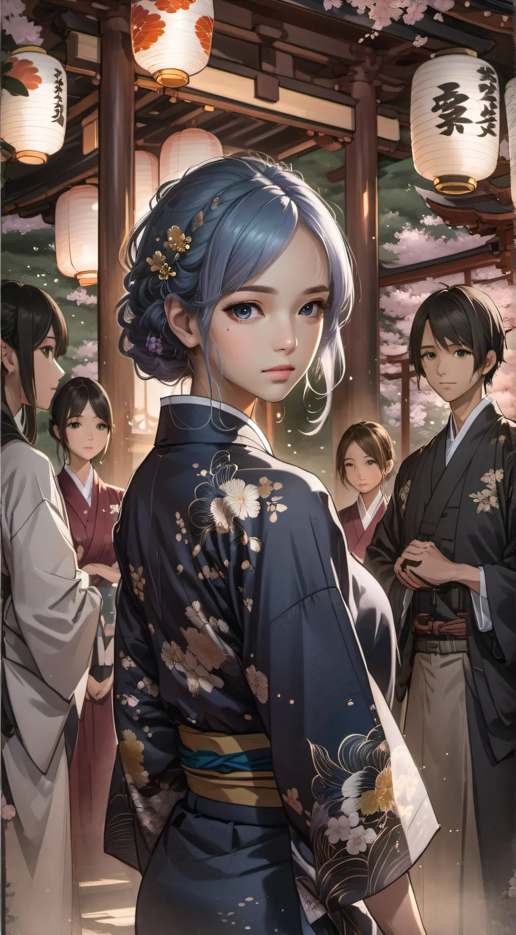 ai character: ¿El anillo o ella? background