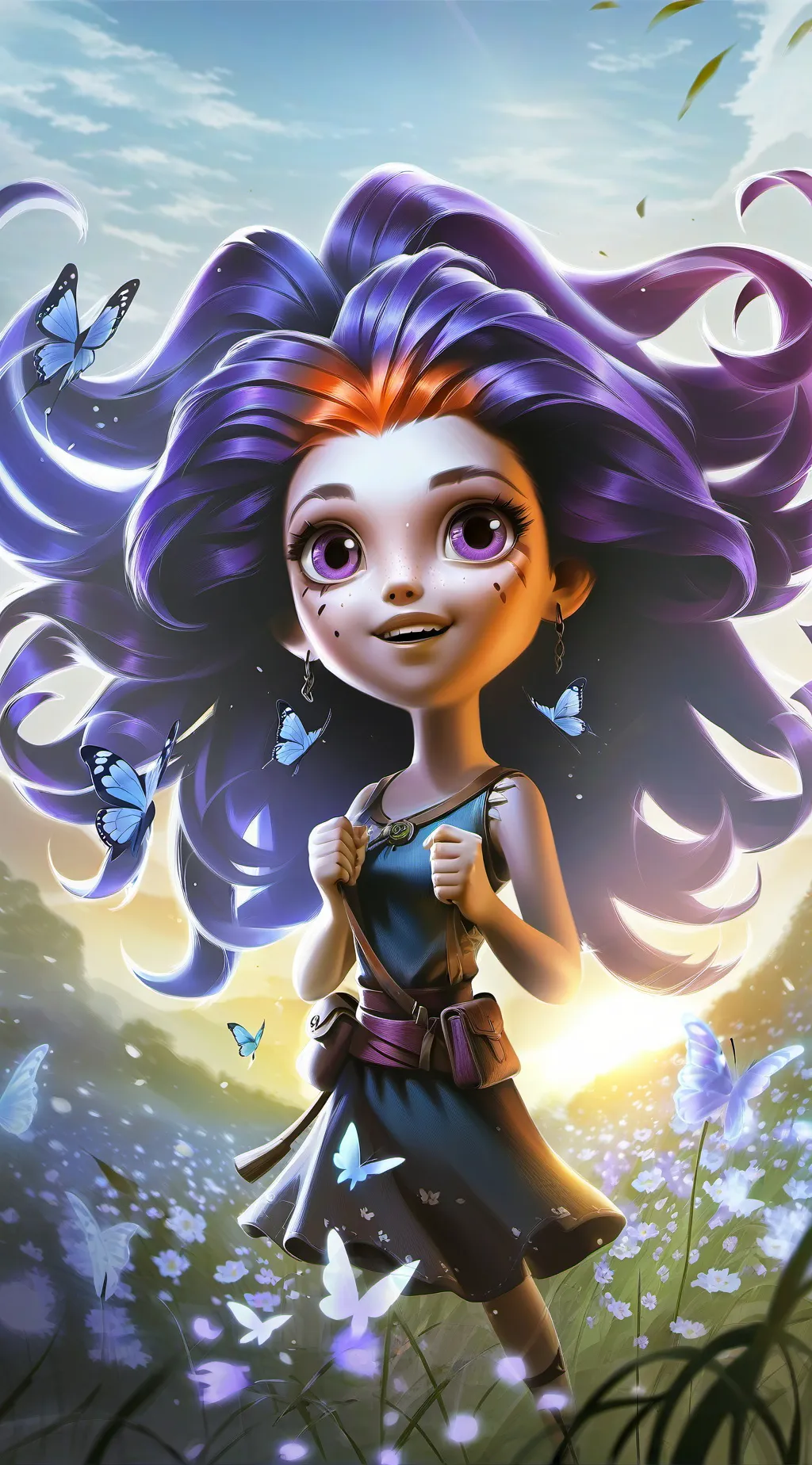 ai character: Upsy Daisy background