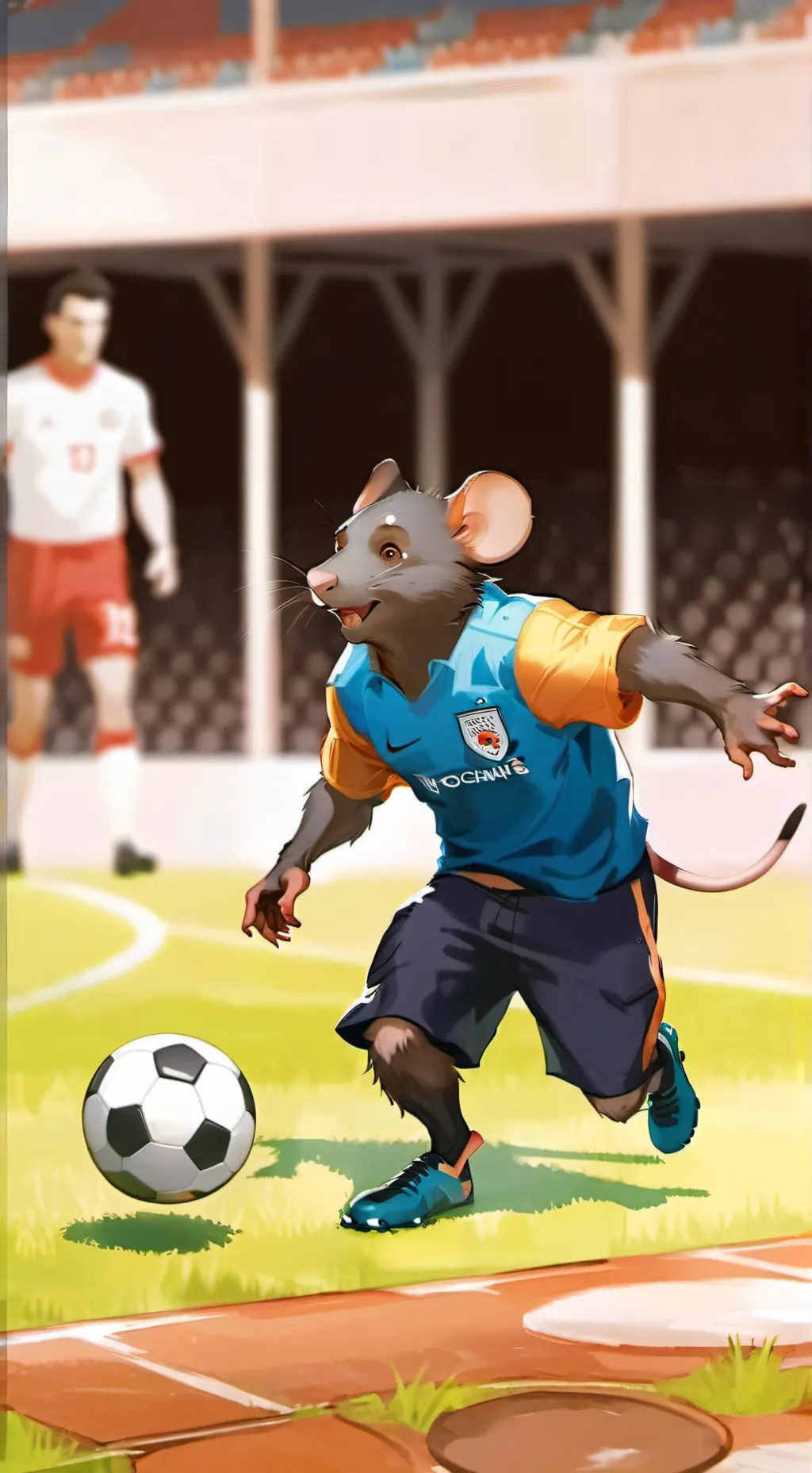 ai character: rat background