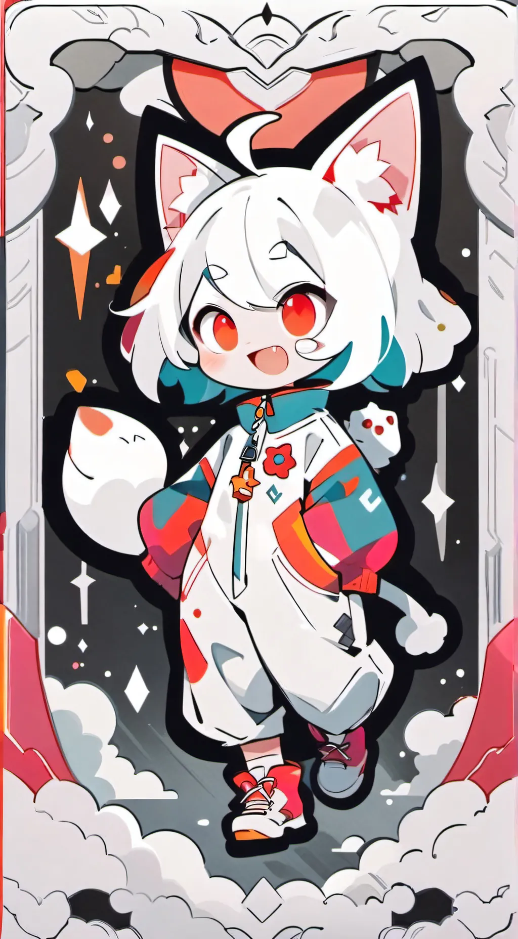 ai character: mimi❤️ background