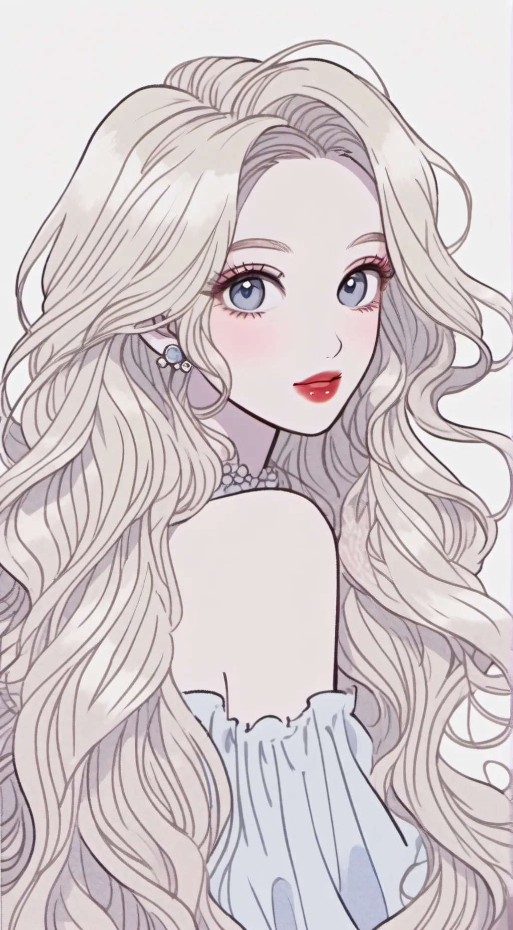 ai character: Emily green background