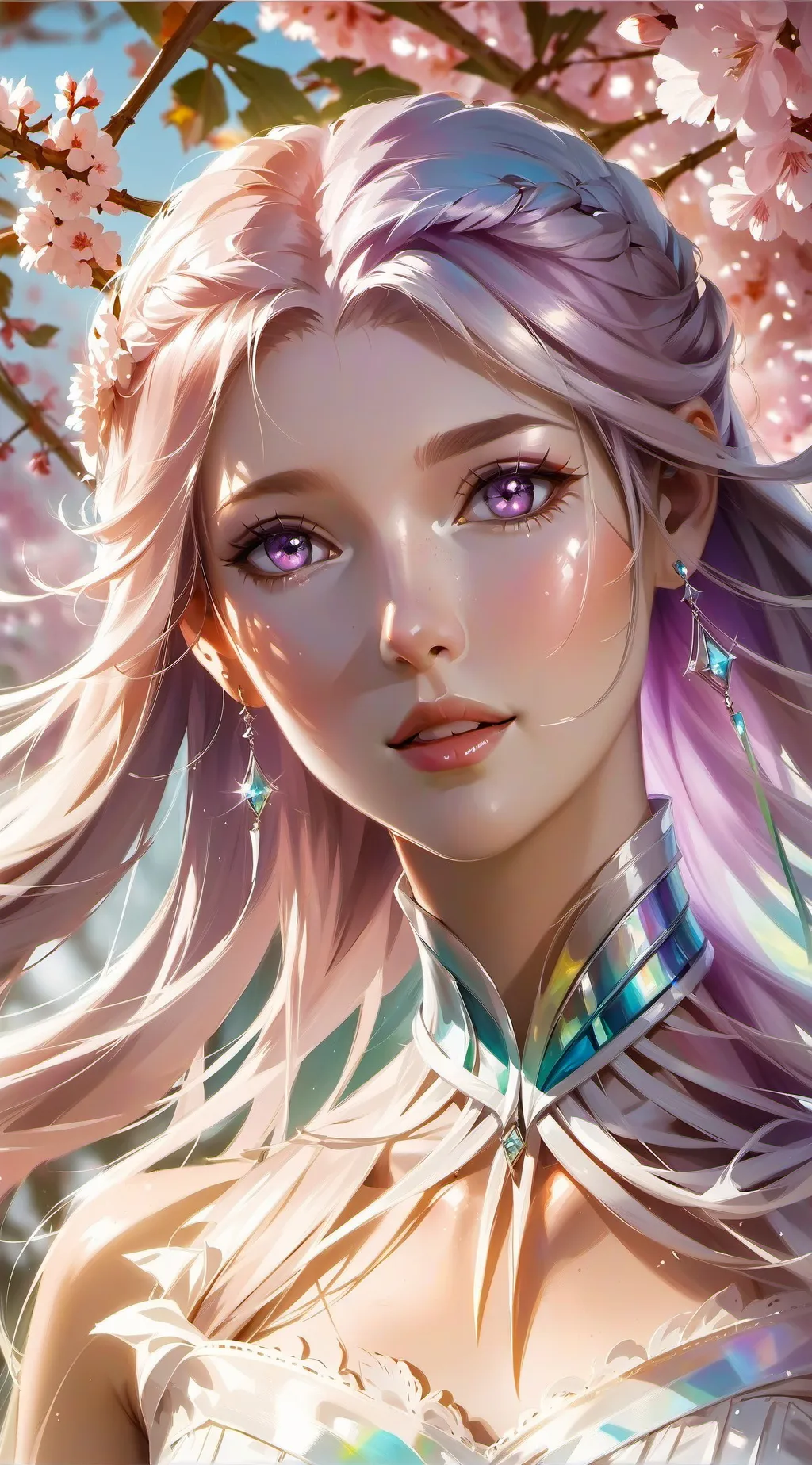 ai character: esmeralda  background