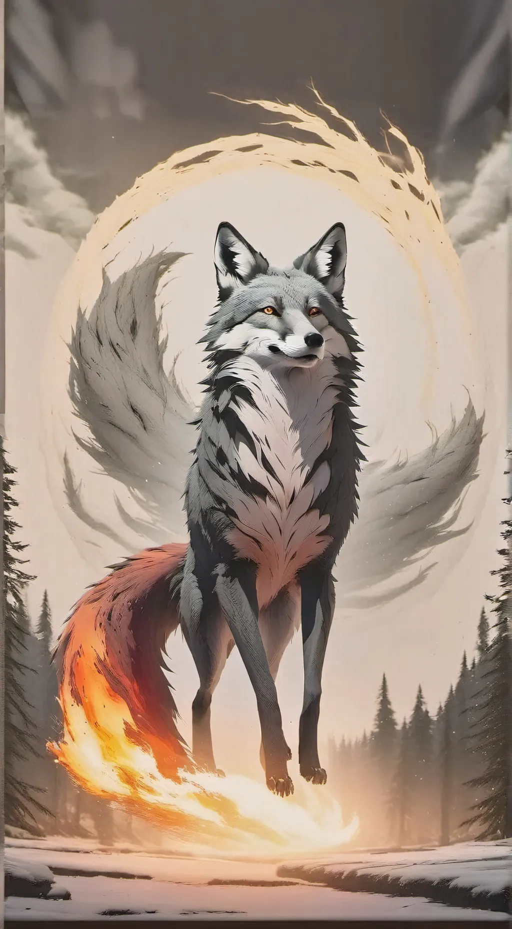 ai character: Saver background