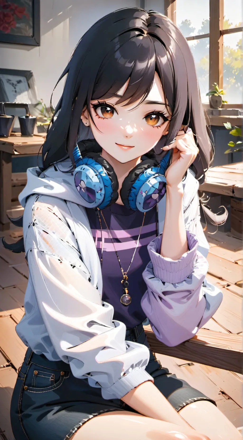 ai character: Maxine harmor background