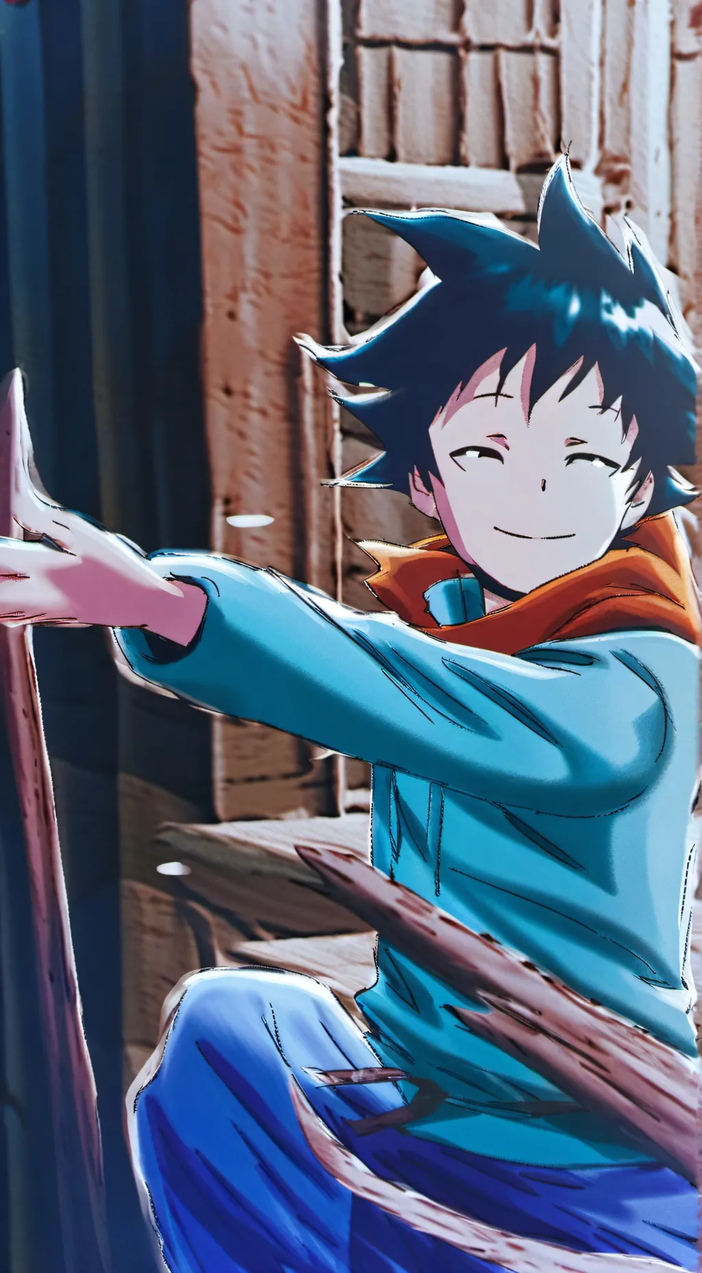 ai character: MHA one for all background