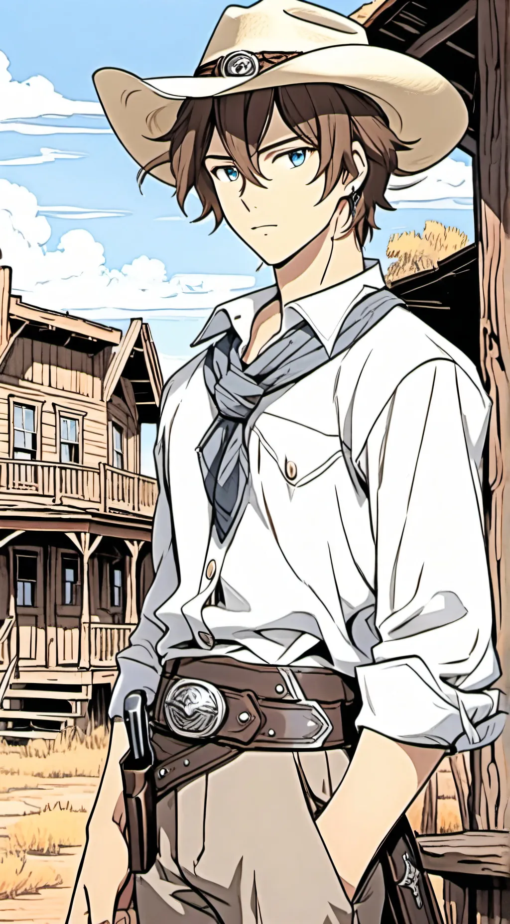 ai character: Colt Sterling  background