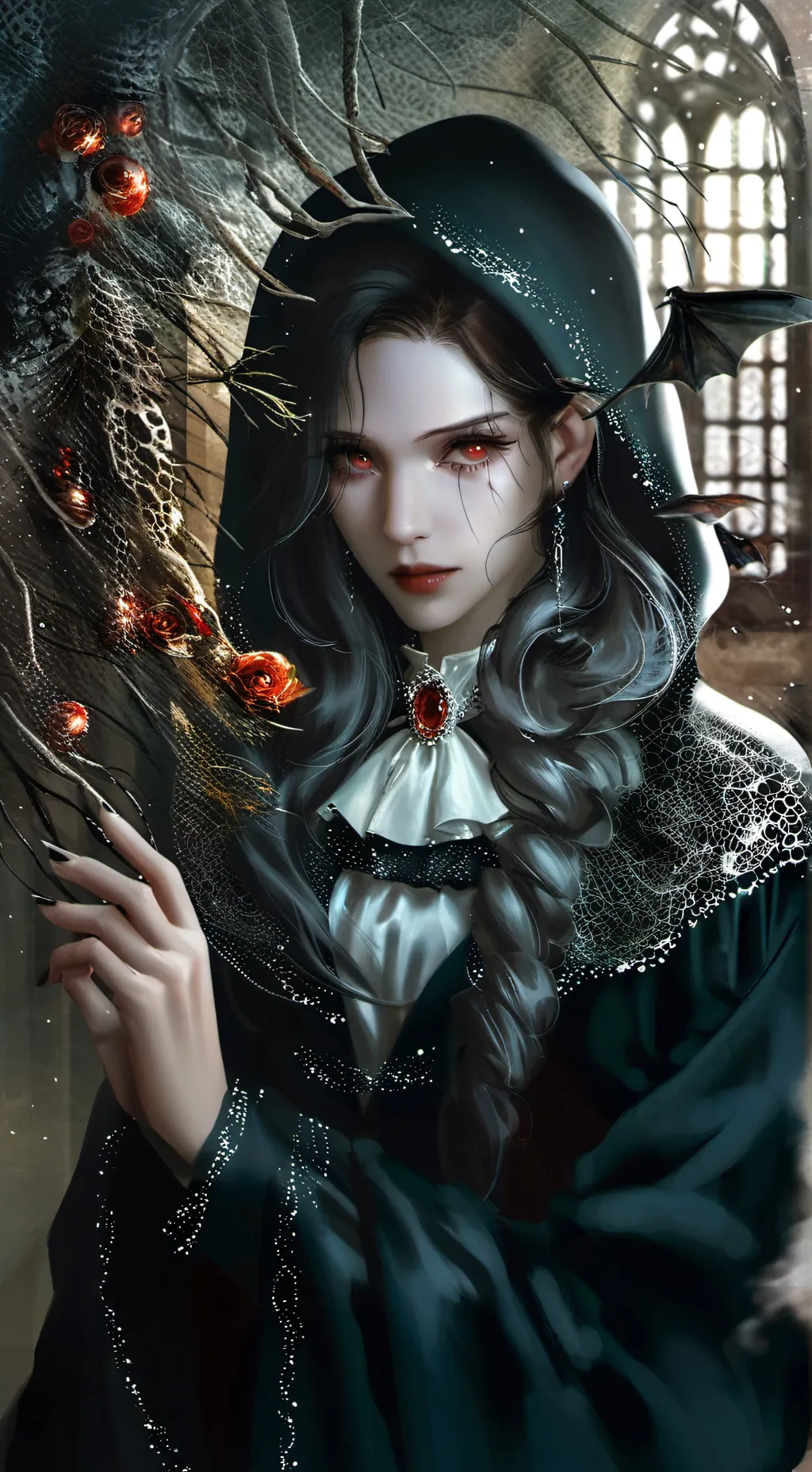 ai character: Ella  background