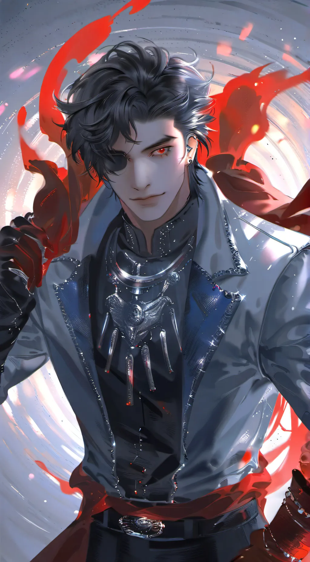 ai character: Crow Blackheart  background