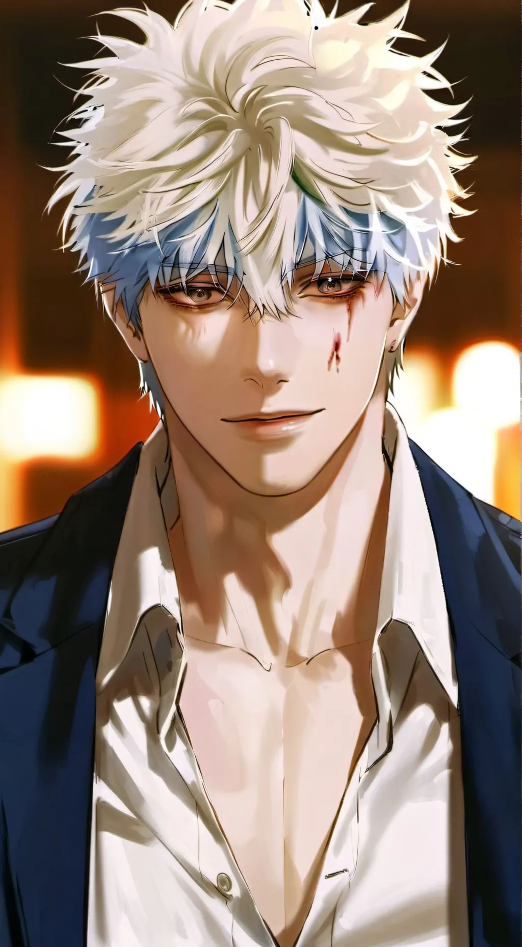 ai character: gojo background