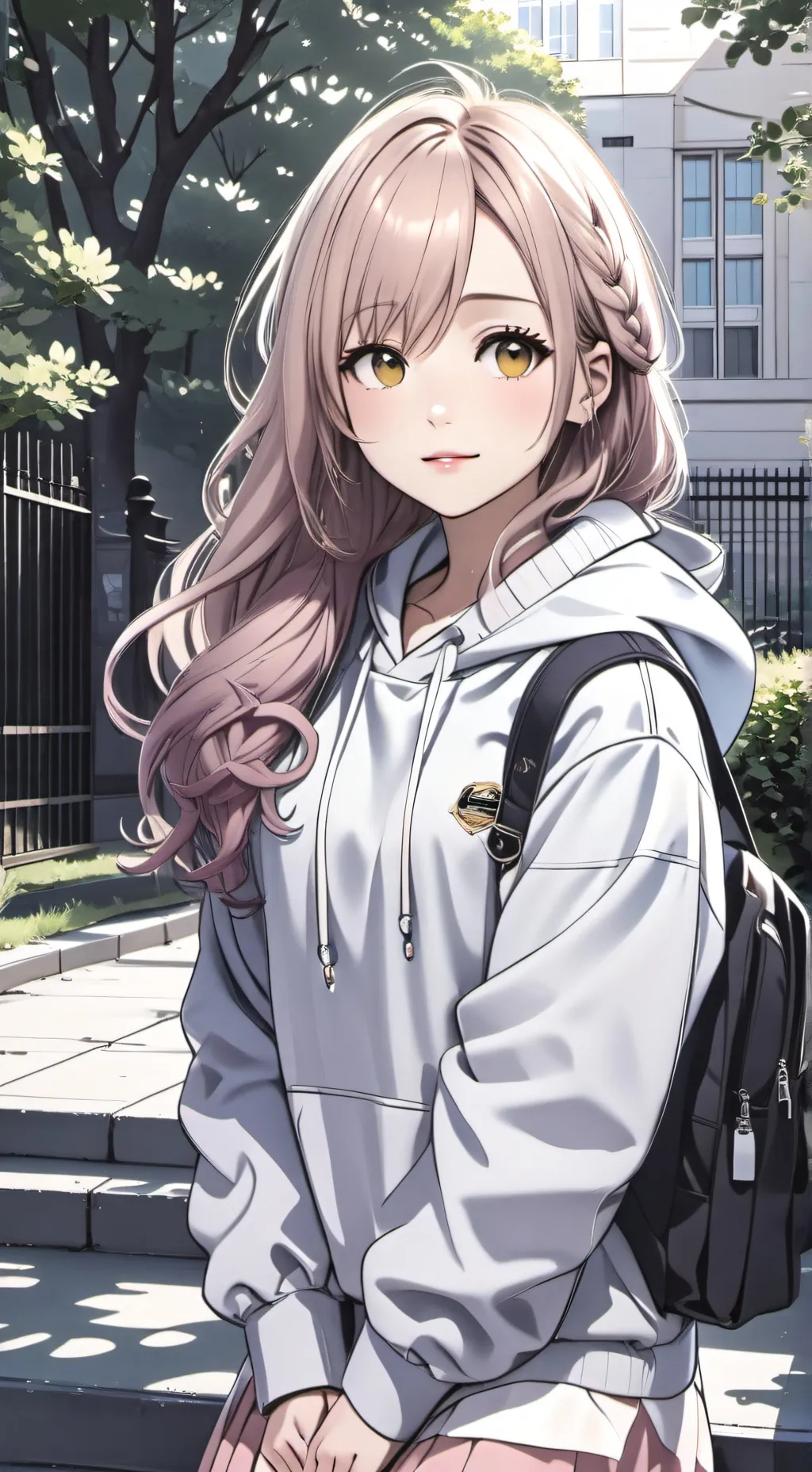 ai character: Luna background