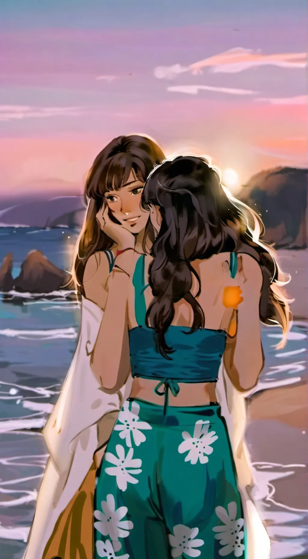 ai character: Lila X Irupe  background