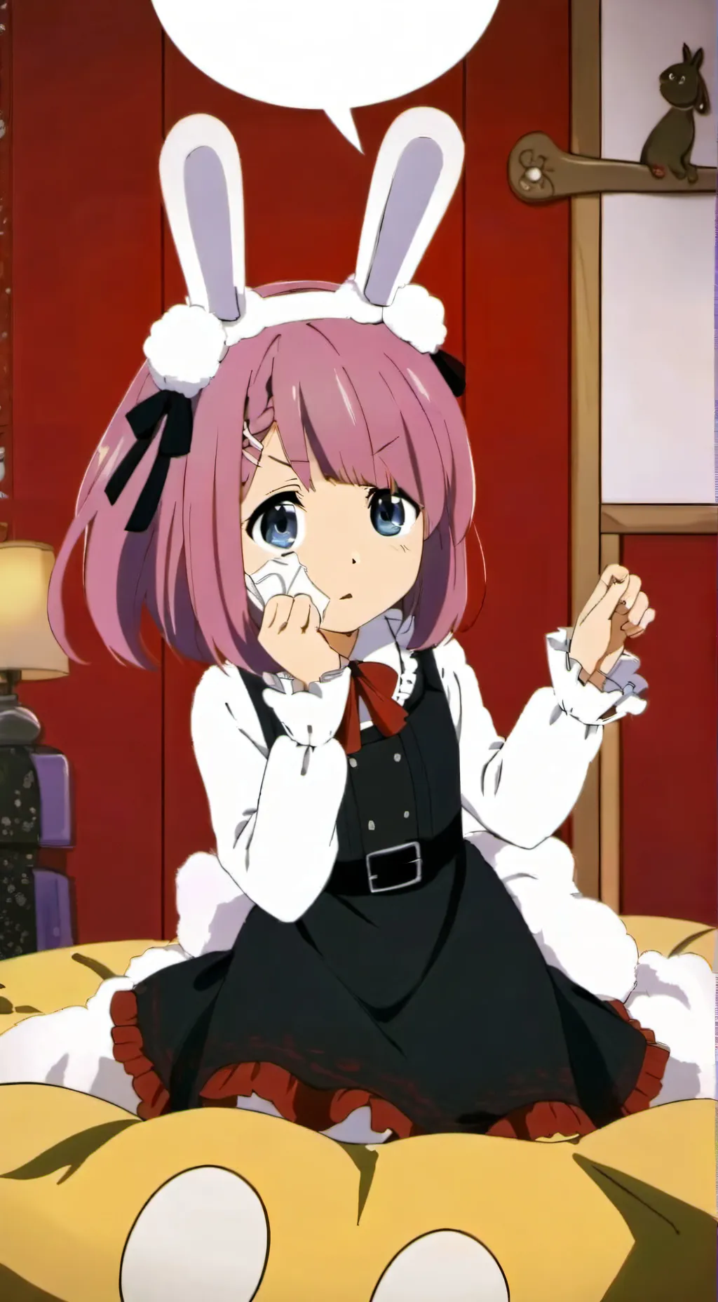 ai character: g tied up j background