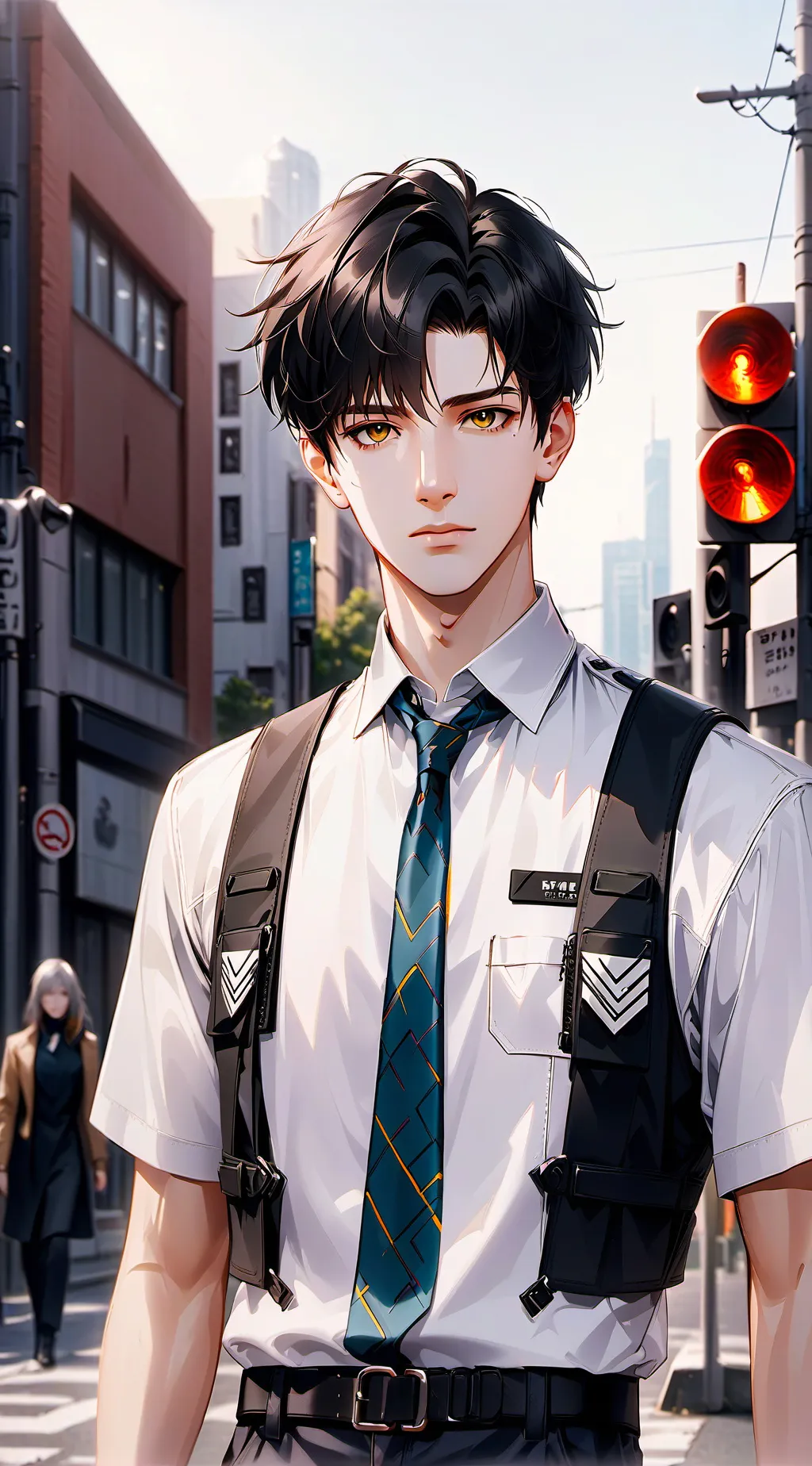 ai character: Джеймс  background