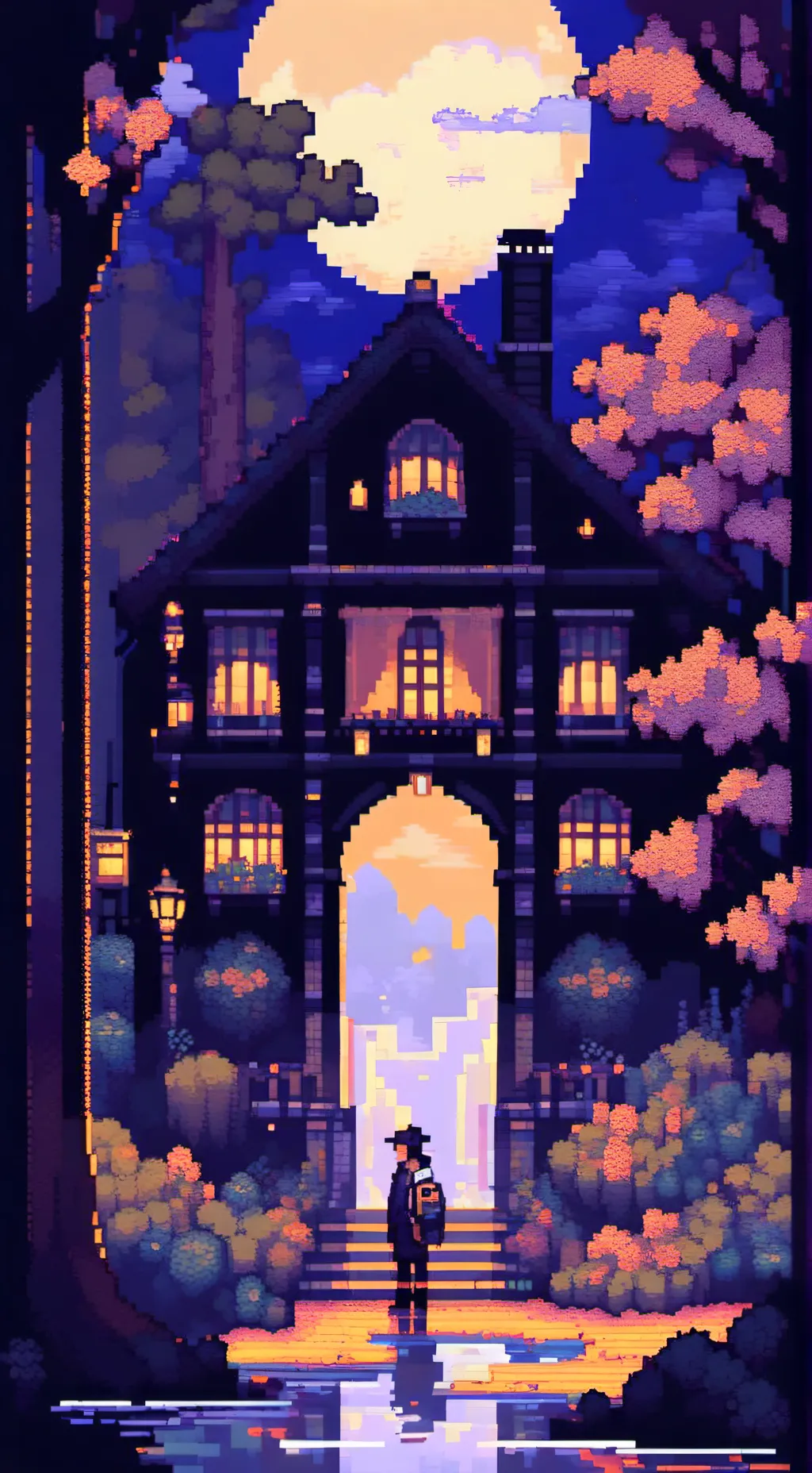 ai character: Velvet and vaneer  background