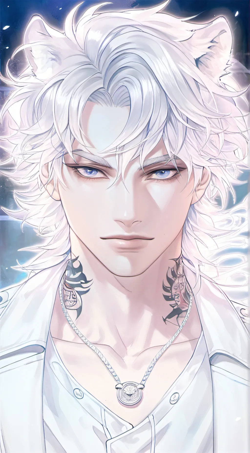 ai character: Mi Amor../Parker background