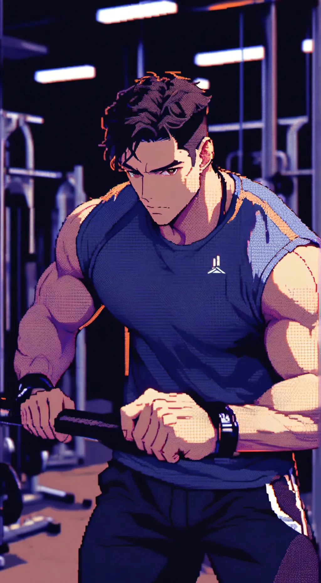 ai character: Luke background