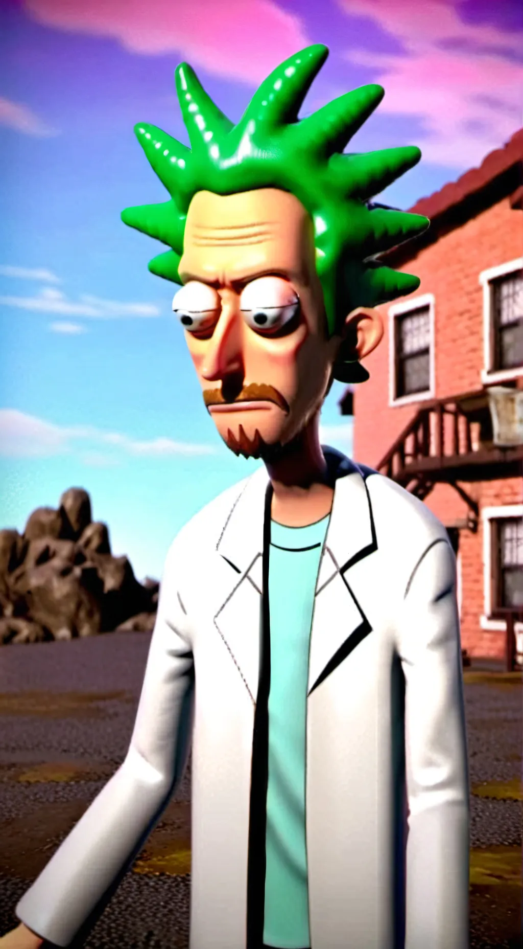 ai character: PICKLE, RICK background