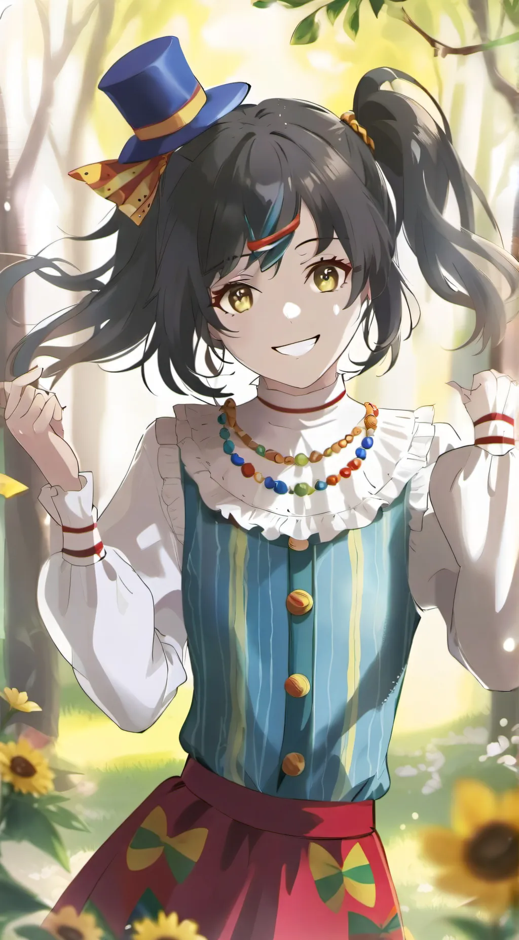 ai character: POMNI background