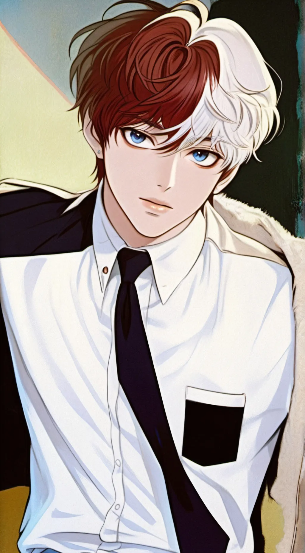 ai character: leo background