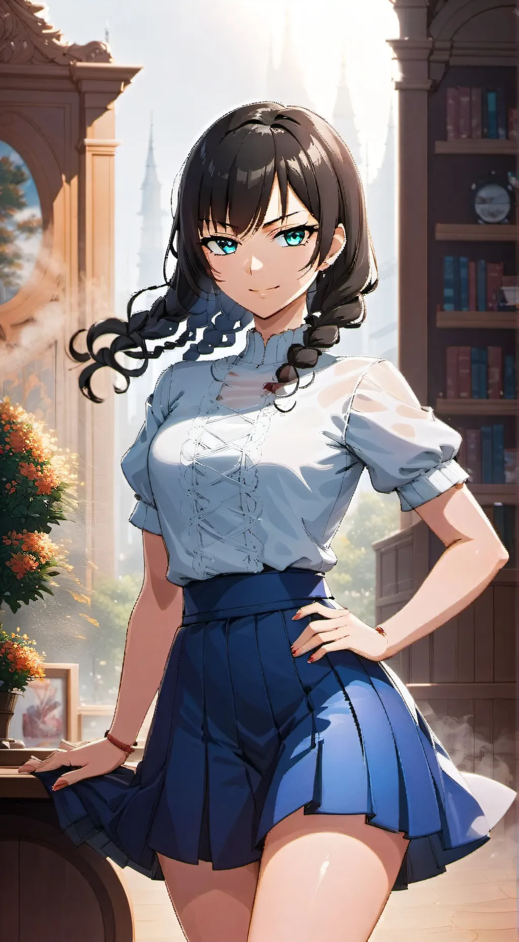 ai character: Maya background