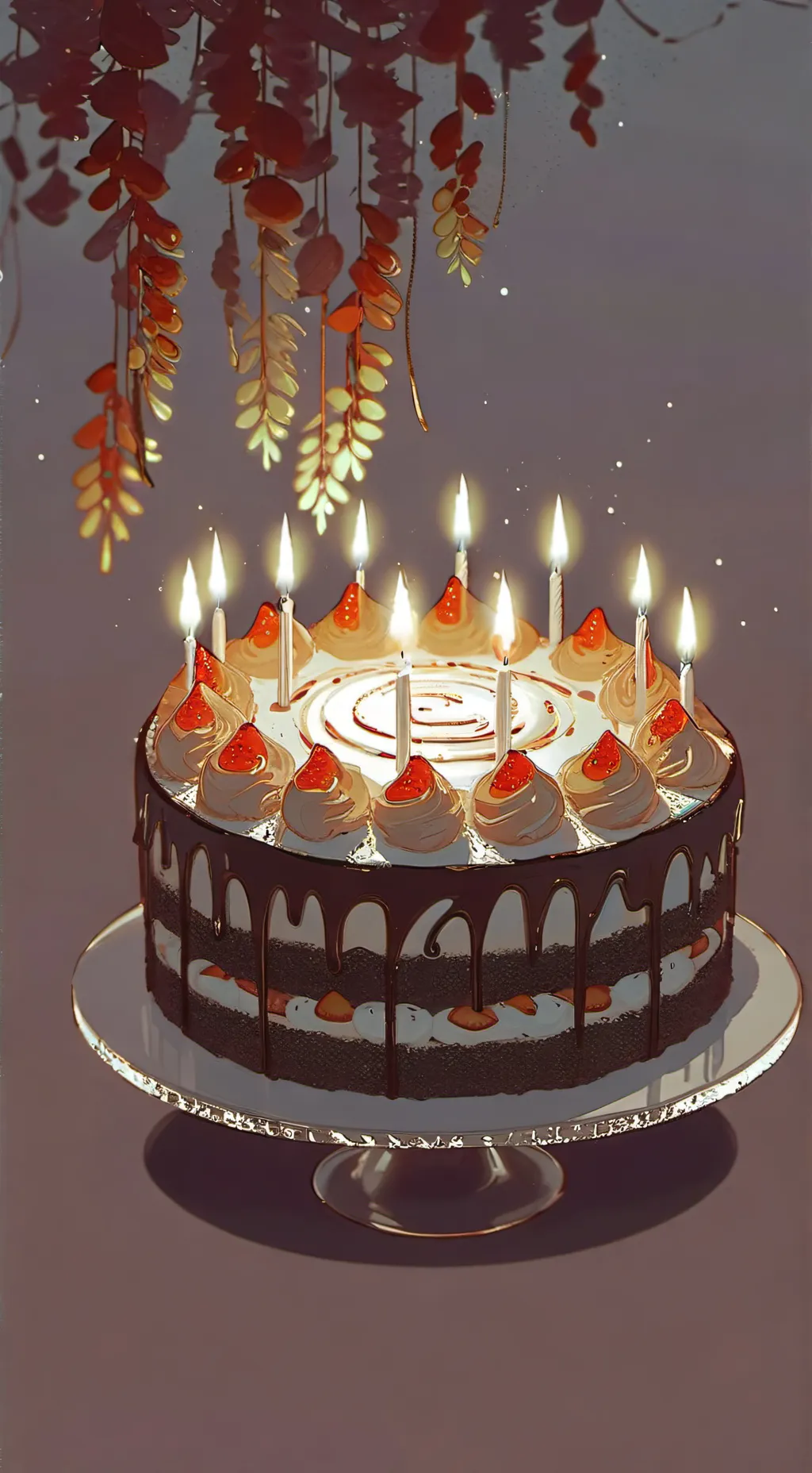 ai character: Mha sad b-day background