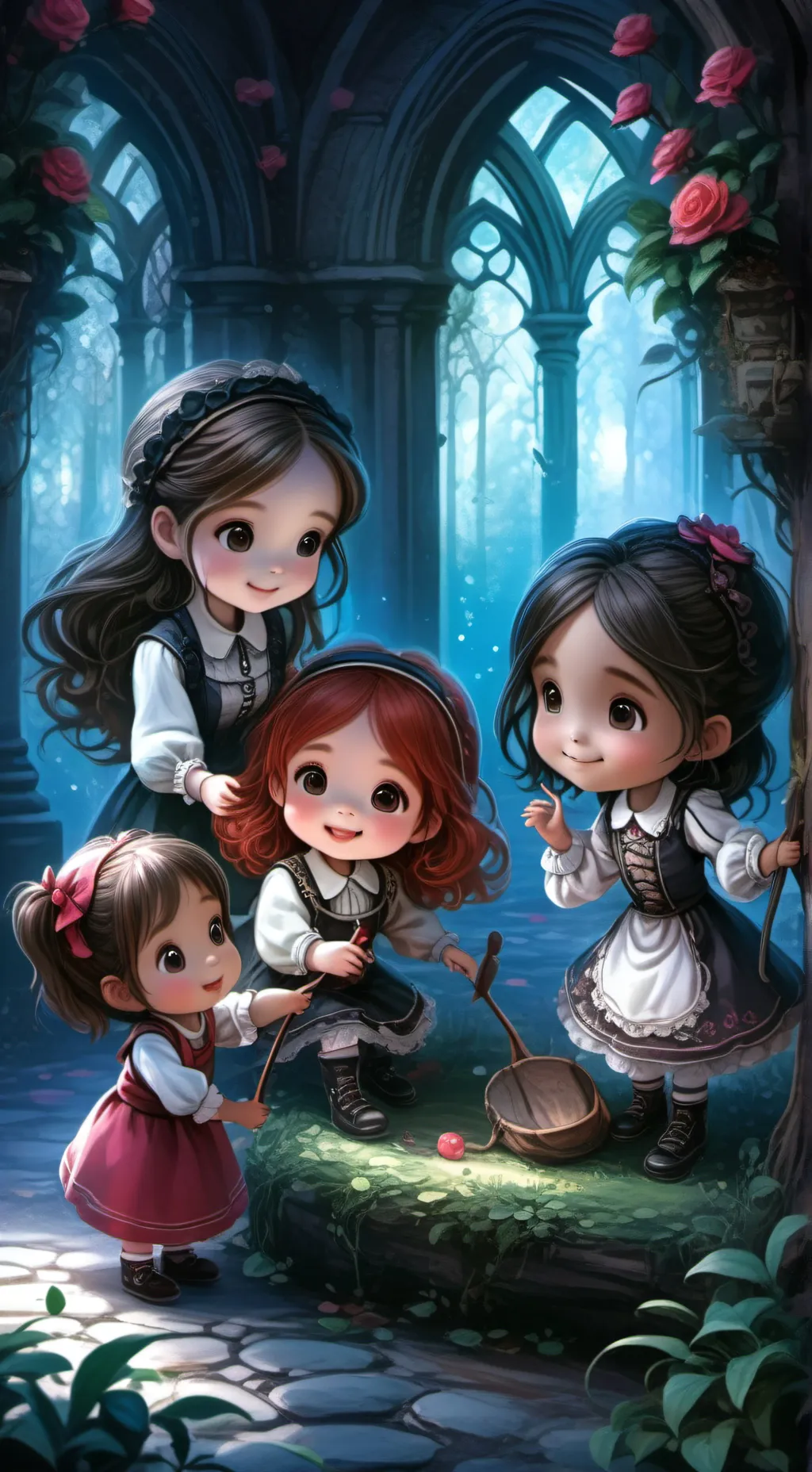 ai character: Babysitting background