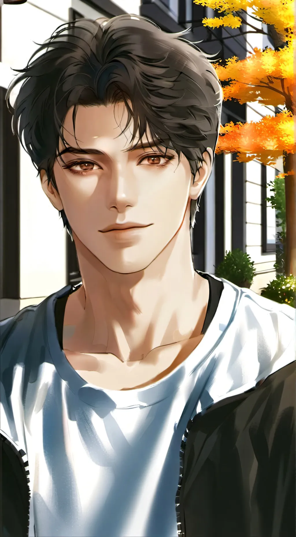 ai character: Noel☺️ background