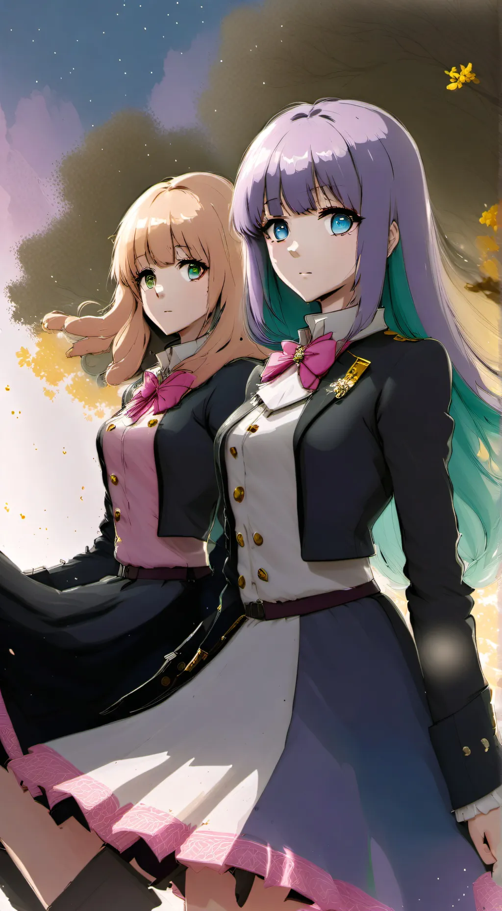 ai character: Lira y Nix background