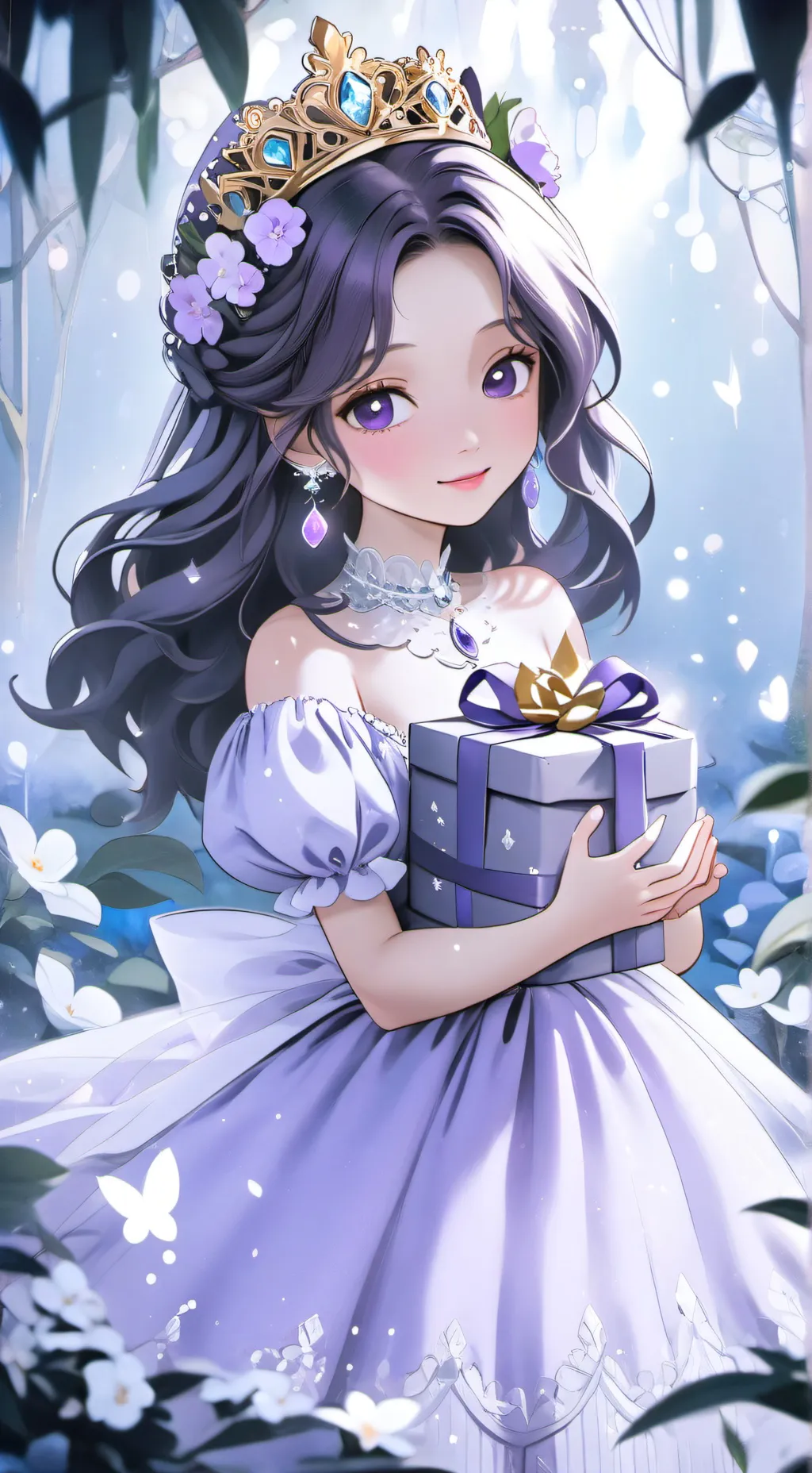 ai character: Princess Alyssia  background