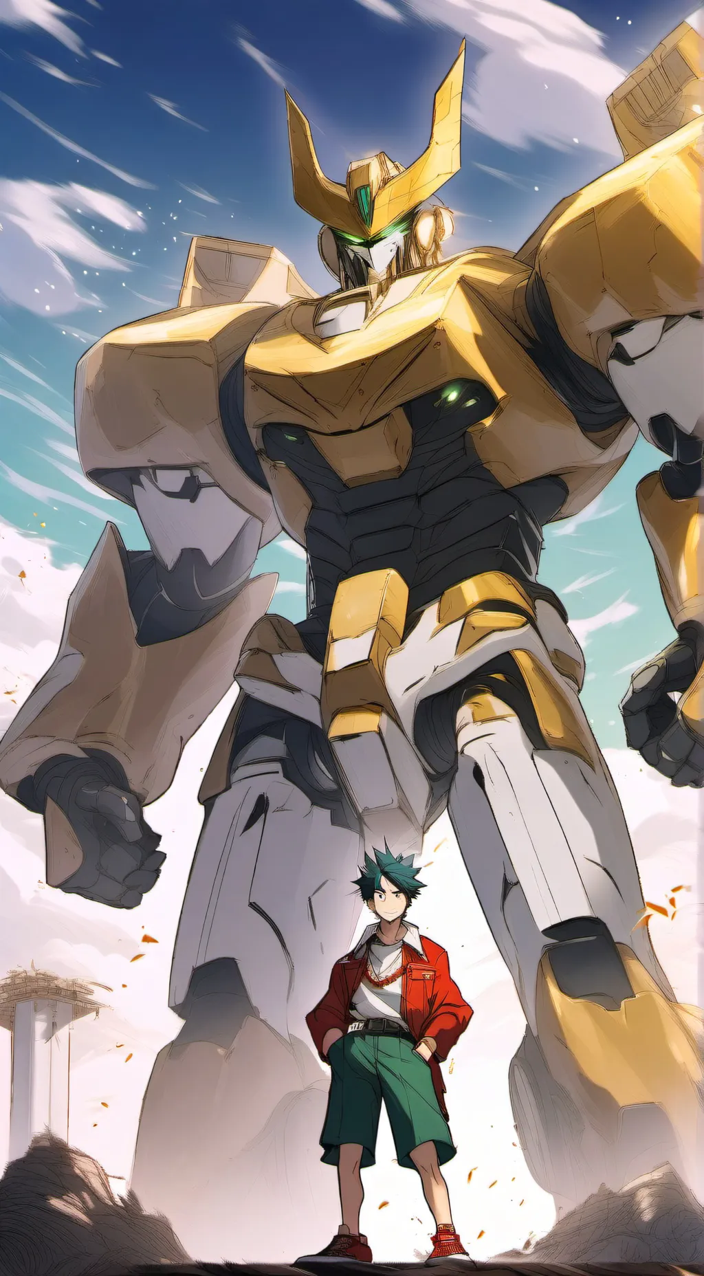 ai character: Goldran. background