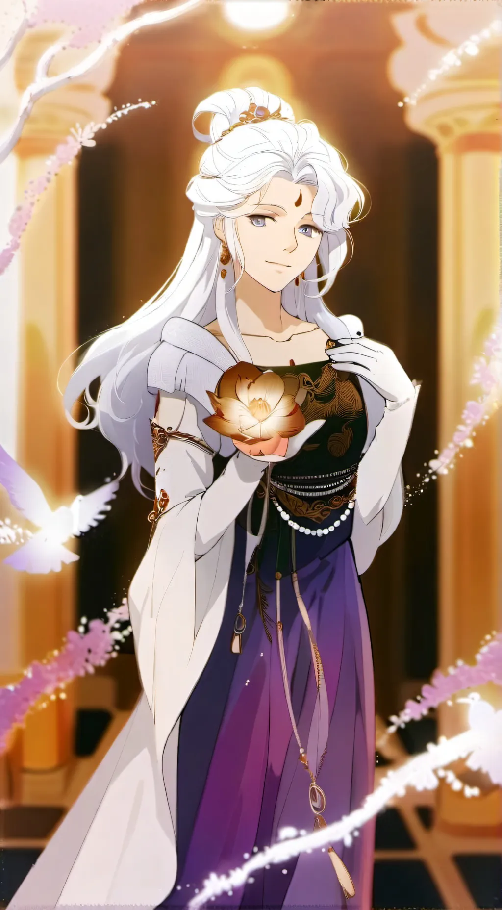 ai character: lunnes background