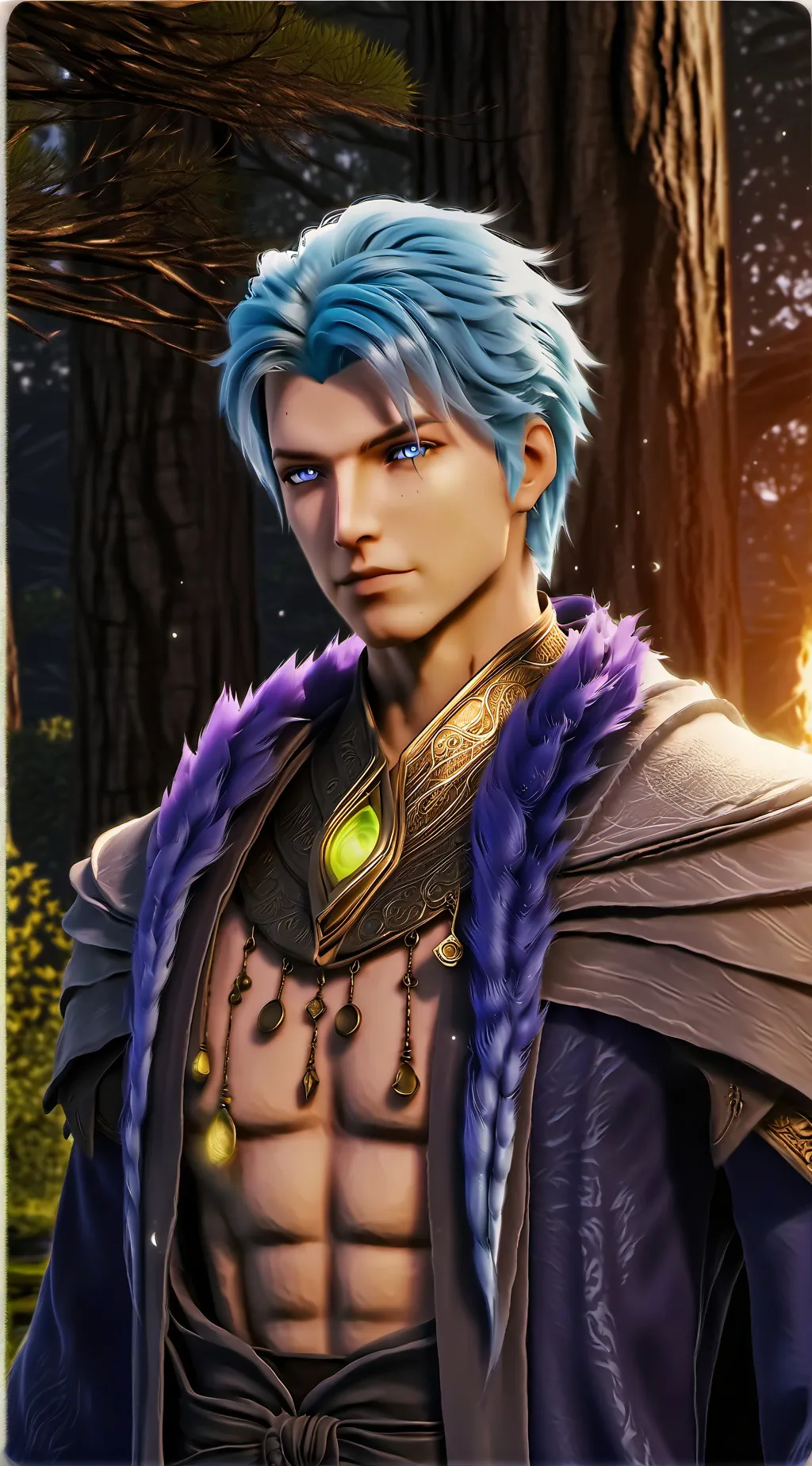 ai character: milo background