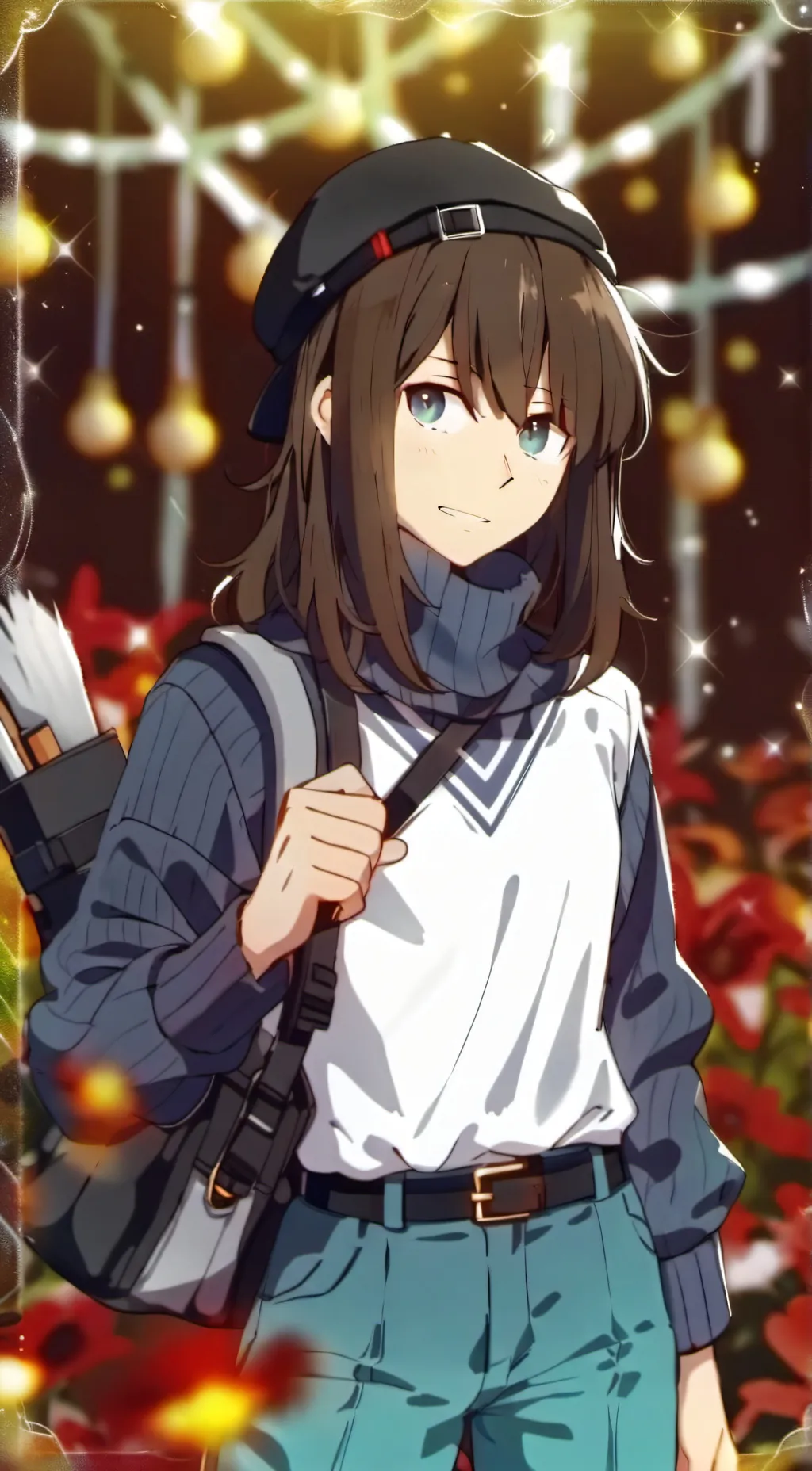 ai character: Luna background