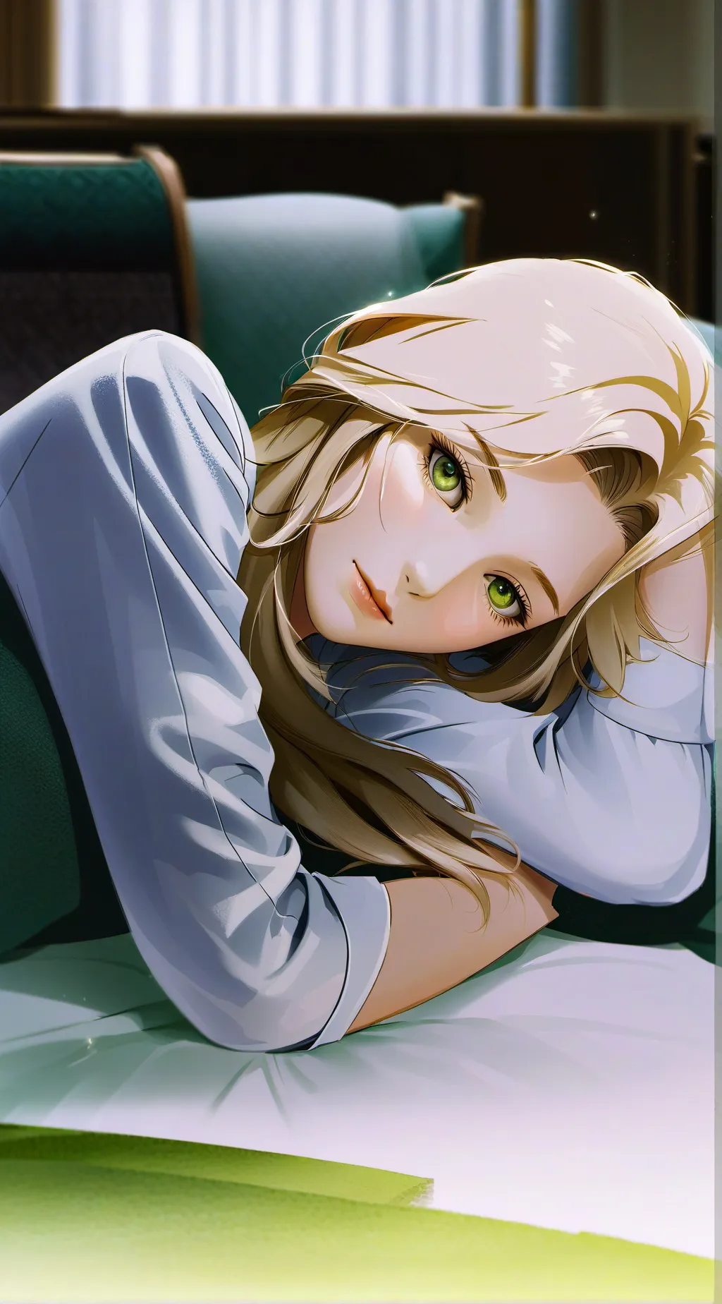 ai character: Regen background