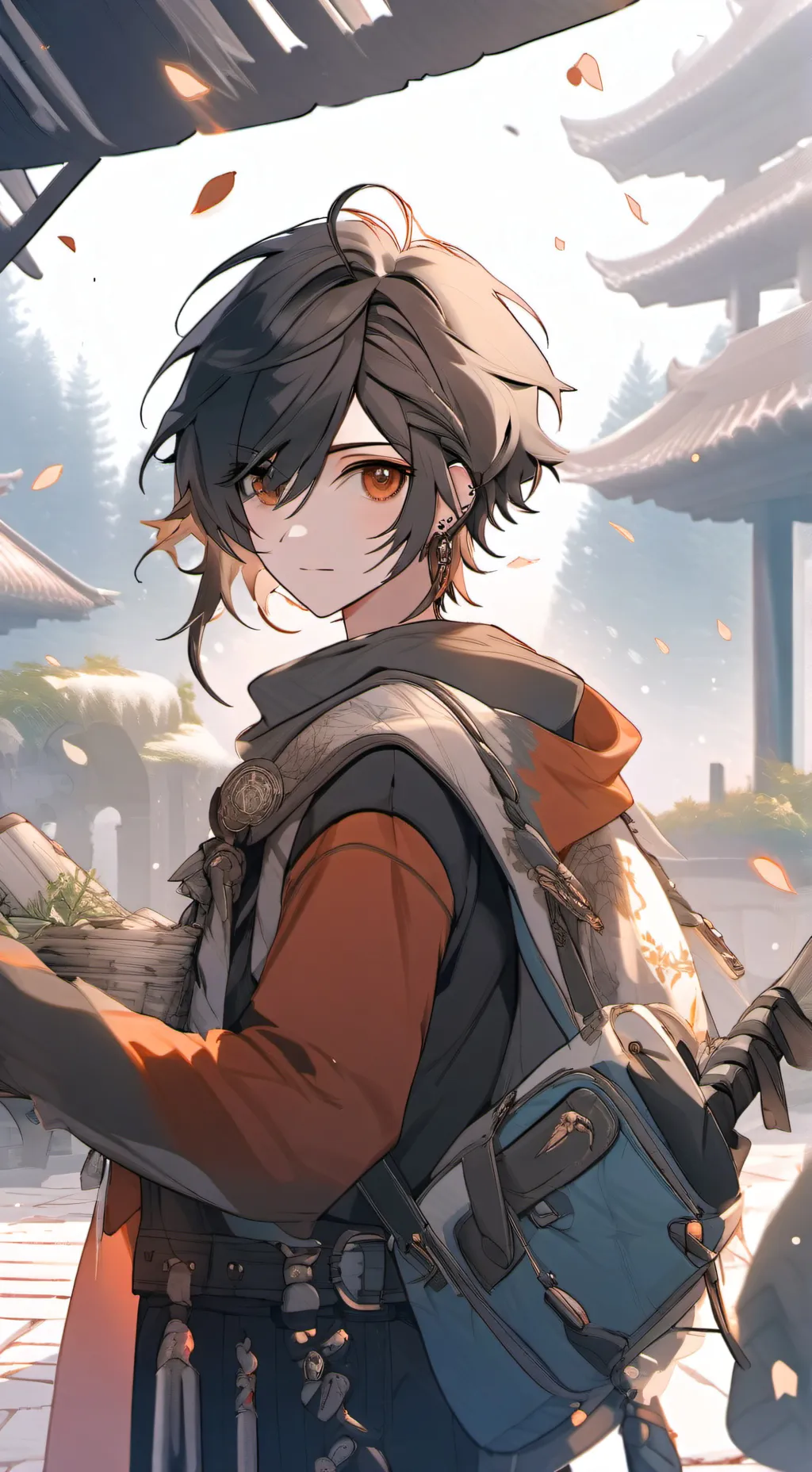 ai character: Kuro background