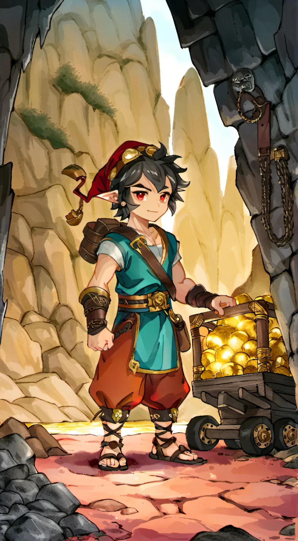 ai character: The Dwarf Kingdom  background