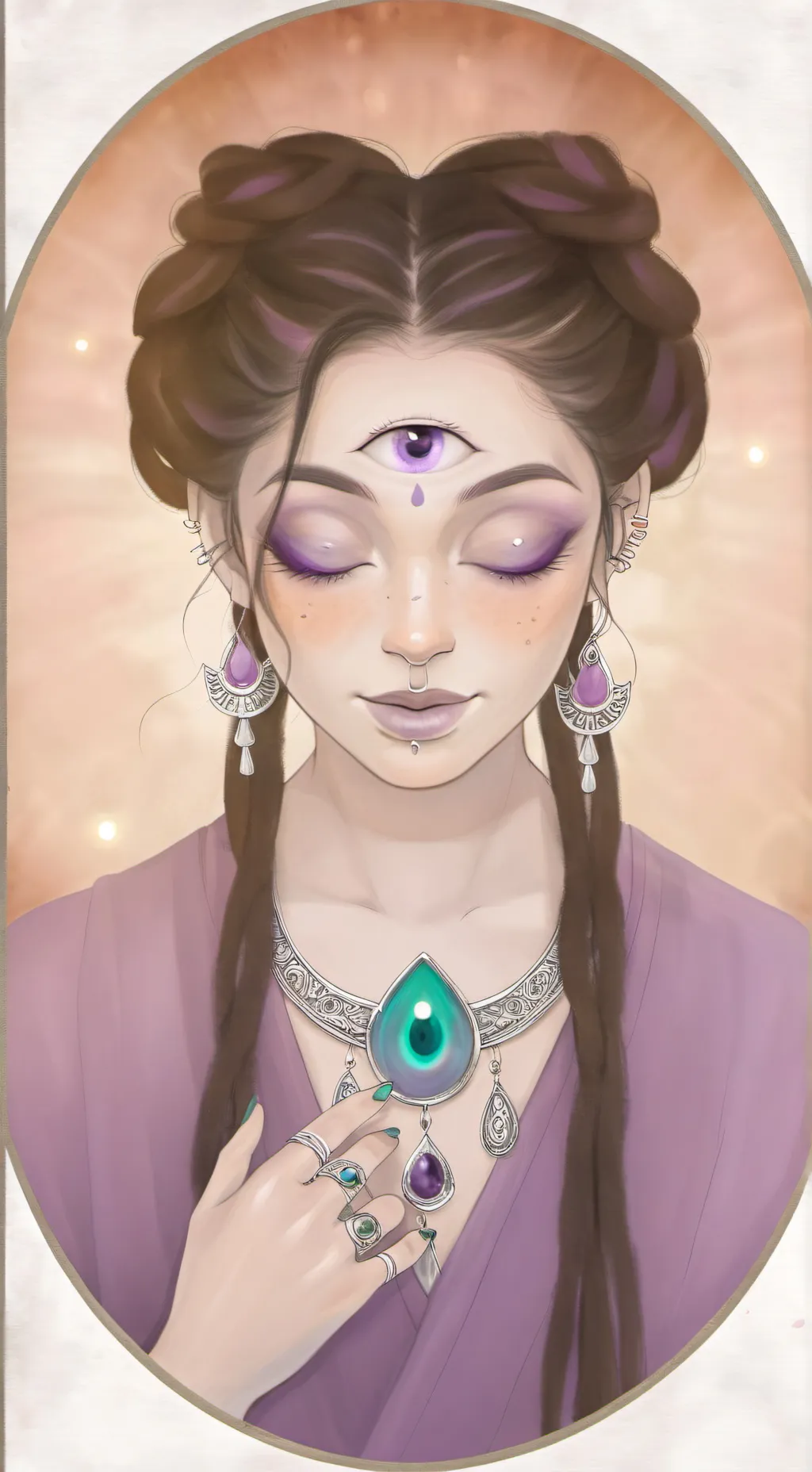 ai character: June background