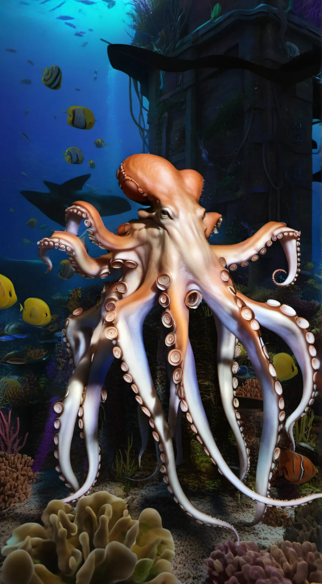 ai character: porque nunca background