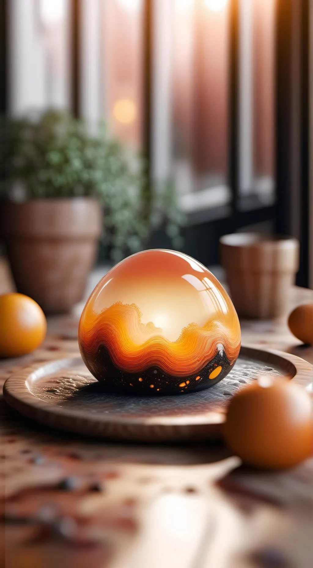 ai character: lamput🧡 background